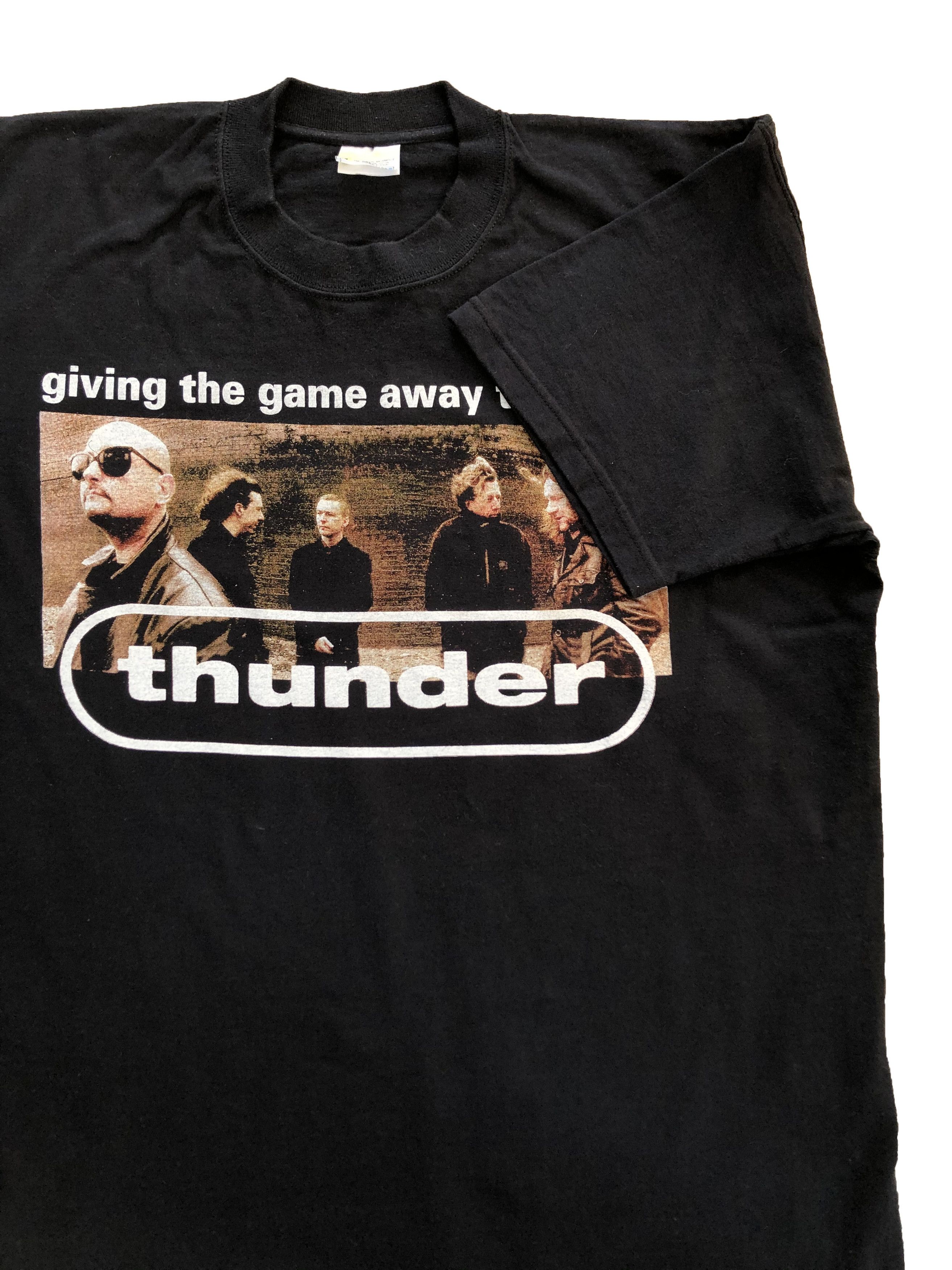 Band Tees × Vintage Vintage Thunder Band Tee 1999 Shirt Y2K Hype Drill Size US XL / EU 56 / 4 - 3 Thumbnail