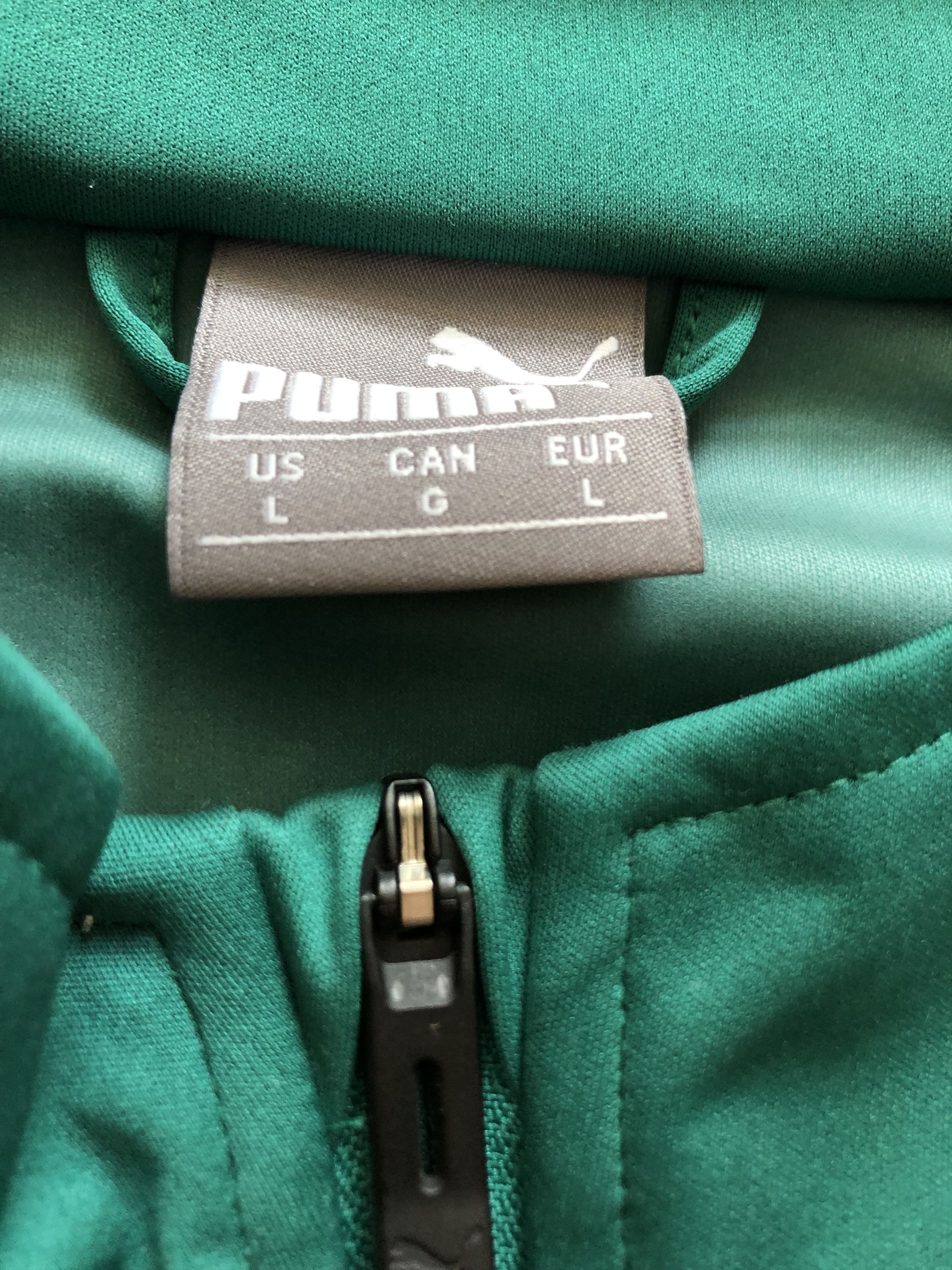 Puma Wuppertaler SV Football Jacket Sweatshirt Rare Y2K Hype Size US L / EU 52-54 / 3 - 3 Thumbnail