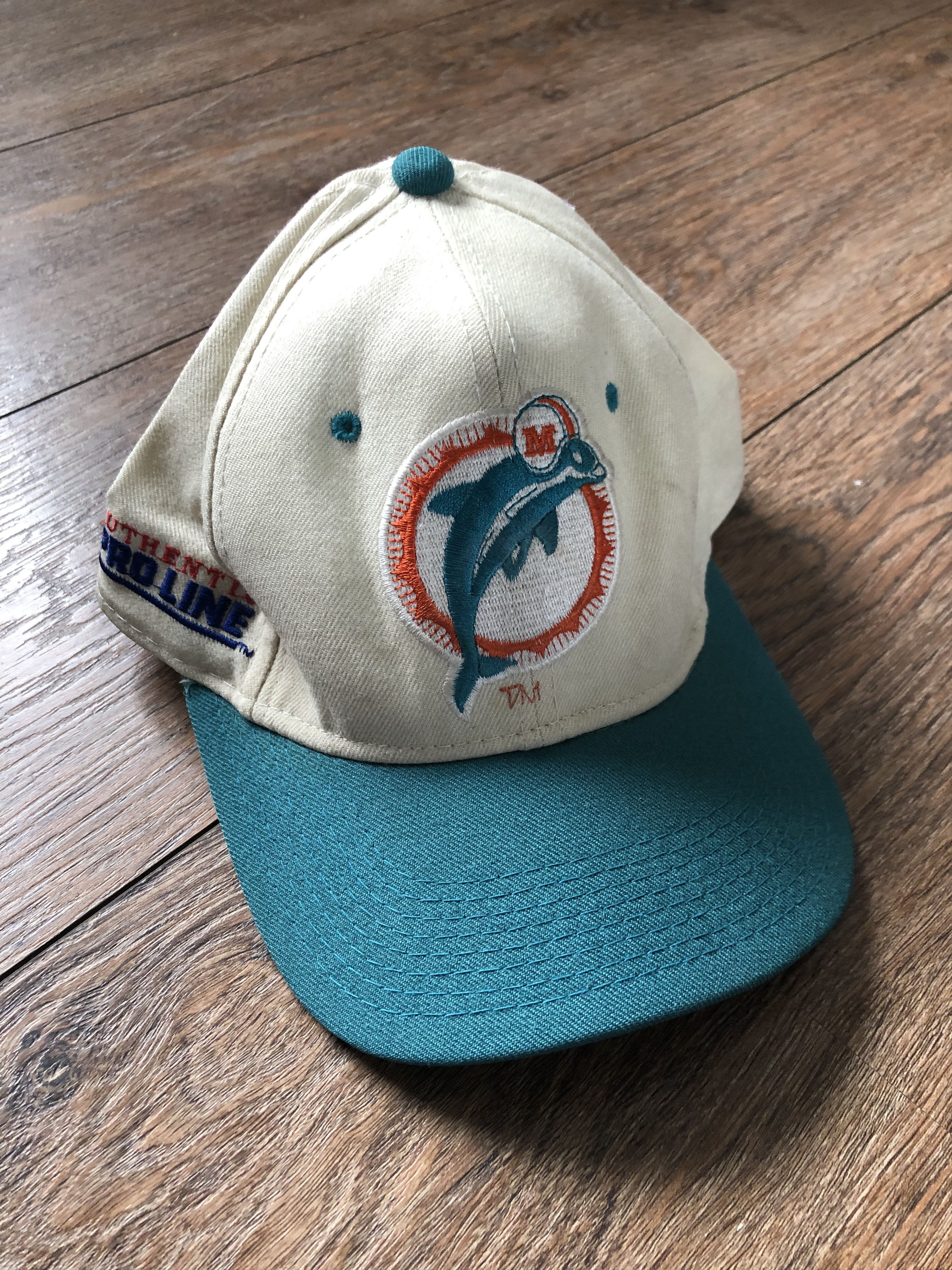 NFL × Vintage Vintage Miami Dolphins Snapback NFL Hat Cap Korea Y2K Size ONE SIZE - 2 Thumbnail