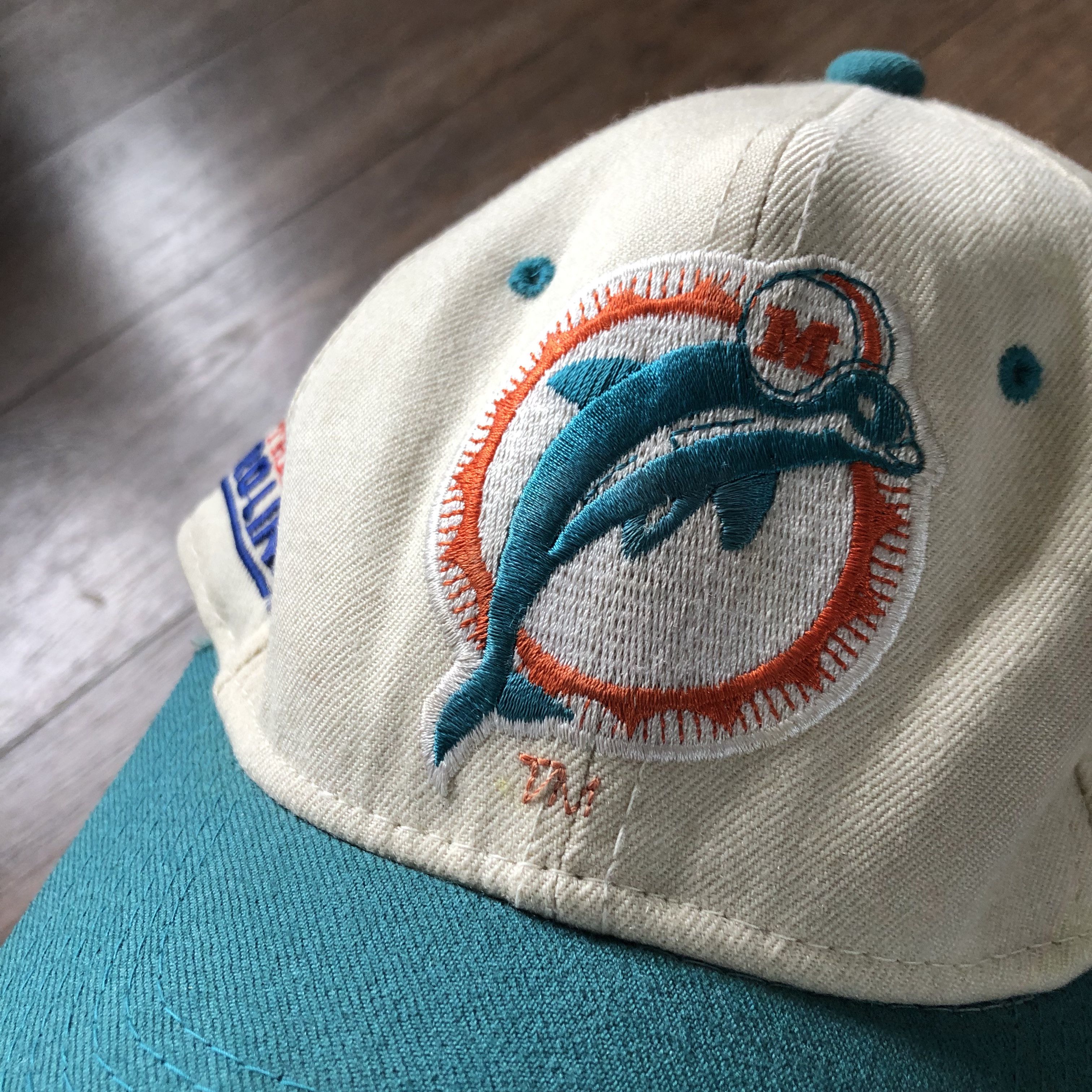 NFL × Vintage Vintage Miami Dolphins Snapback NFL Hat Cap Korea Y2K Size ONE SIZE - 3 Thumbnail
