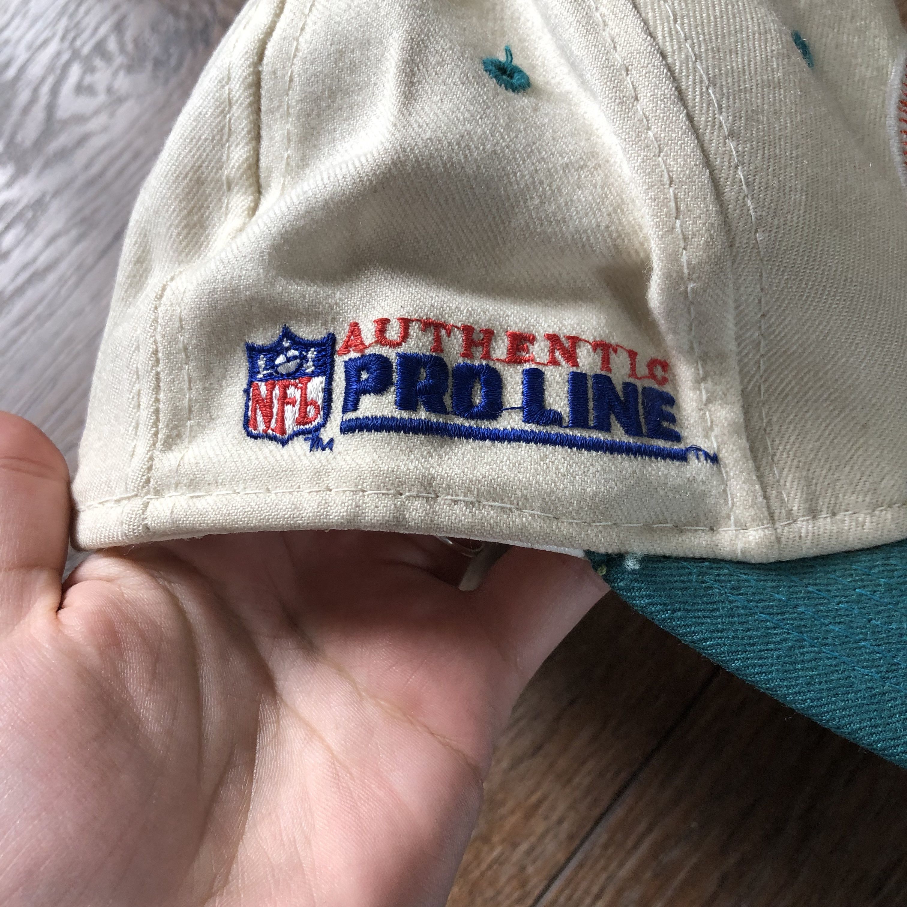 NFL × Vintage Vintage Miami Dolphins Snapback NFL Hat Cap Korea Y2K Size ONE SIZE - 4 Thumbnail