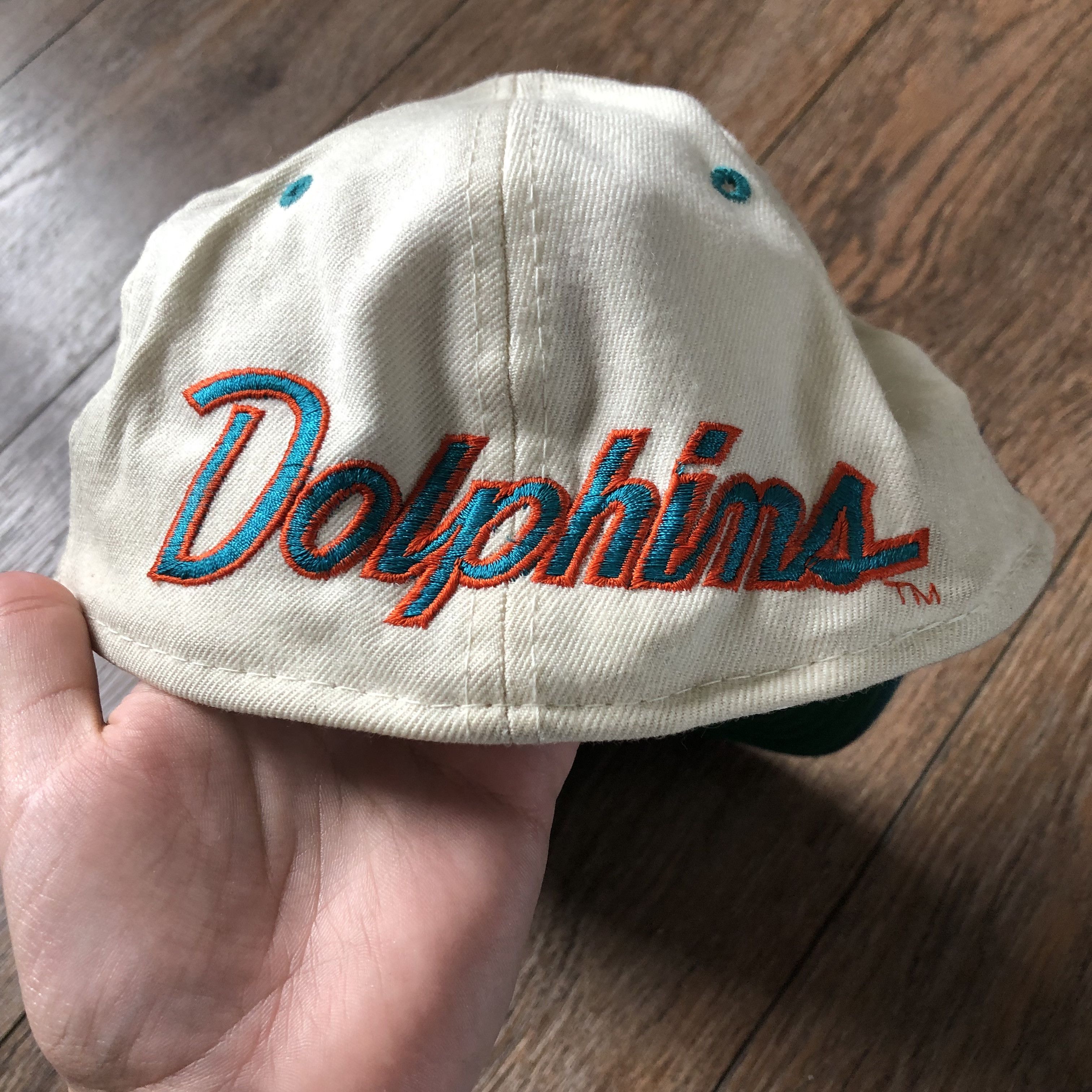 NFL × Vintage Vintage Miami Dolphins Snapback NFL Hat Cap Korea Y2K Size ONE SIZE - 5 Thumbnail