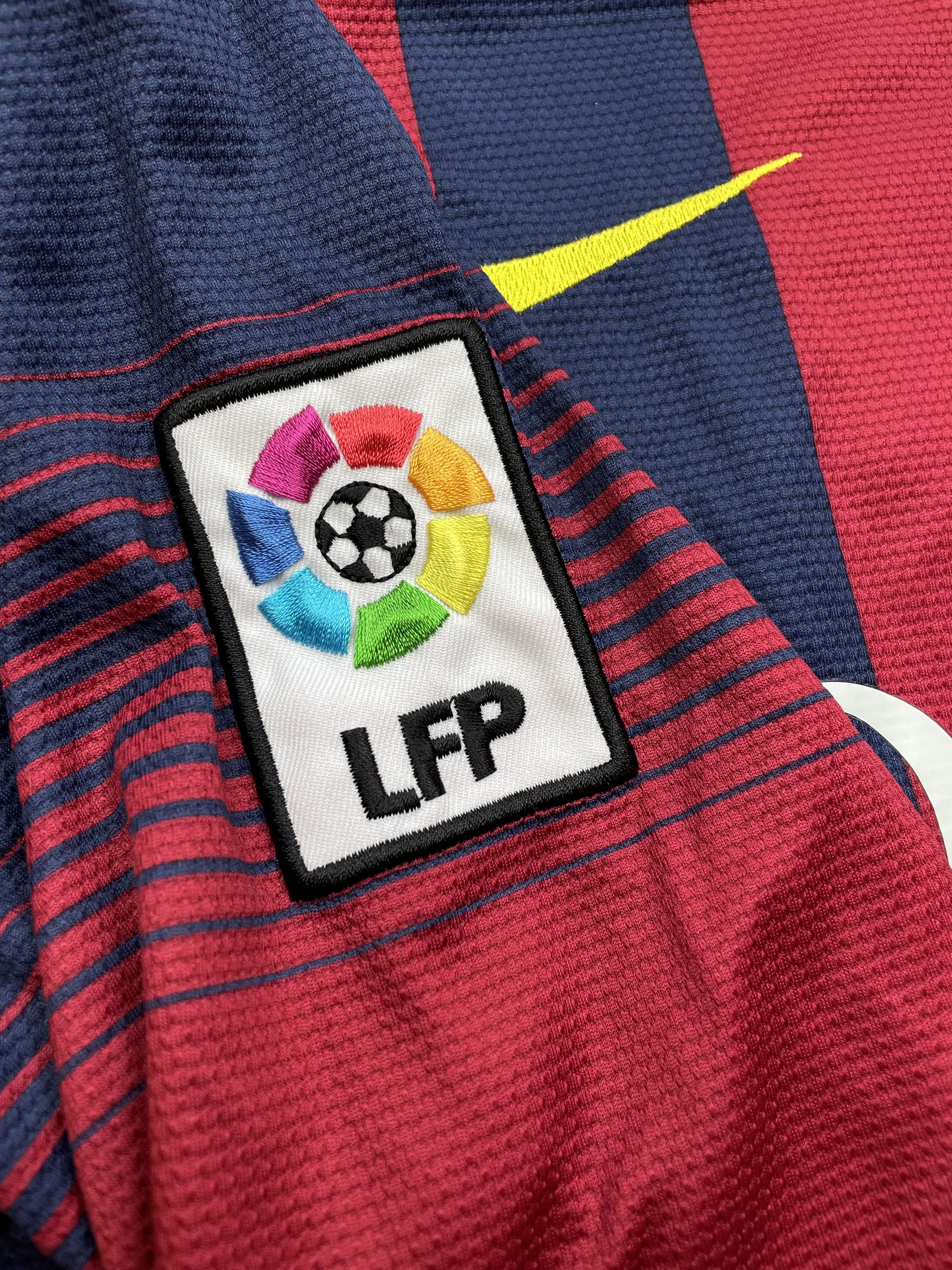 Nike Barcelona football shirt 2013 Jersey #4 Fabregas Y2K Sport Size US L / EU 52-54 / 3 - 8 Thumbnail