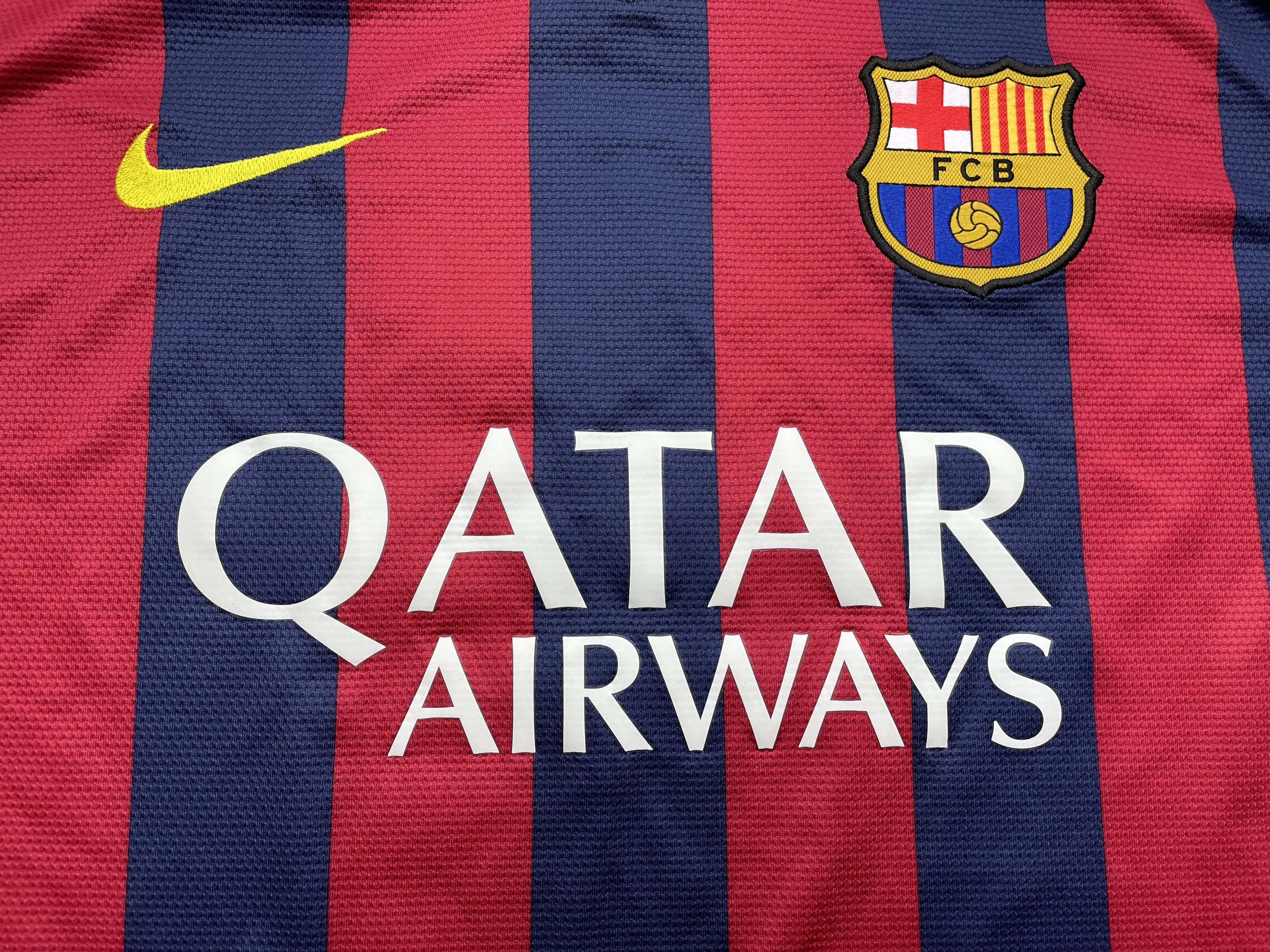 Nike Barcelona football shirt 2013 Jersey #4 Fabregas Y2K Sport Size US L / EU 52-54 / 3 - 3 Thumbnail
