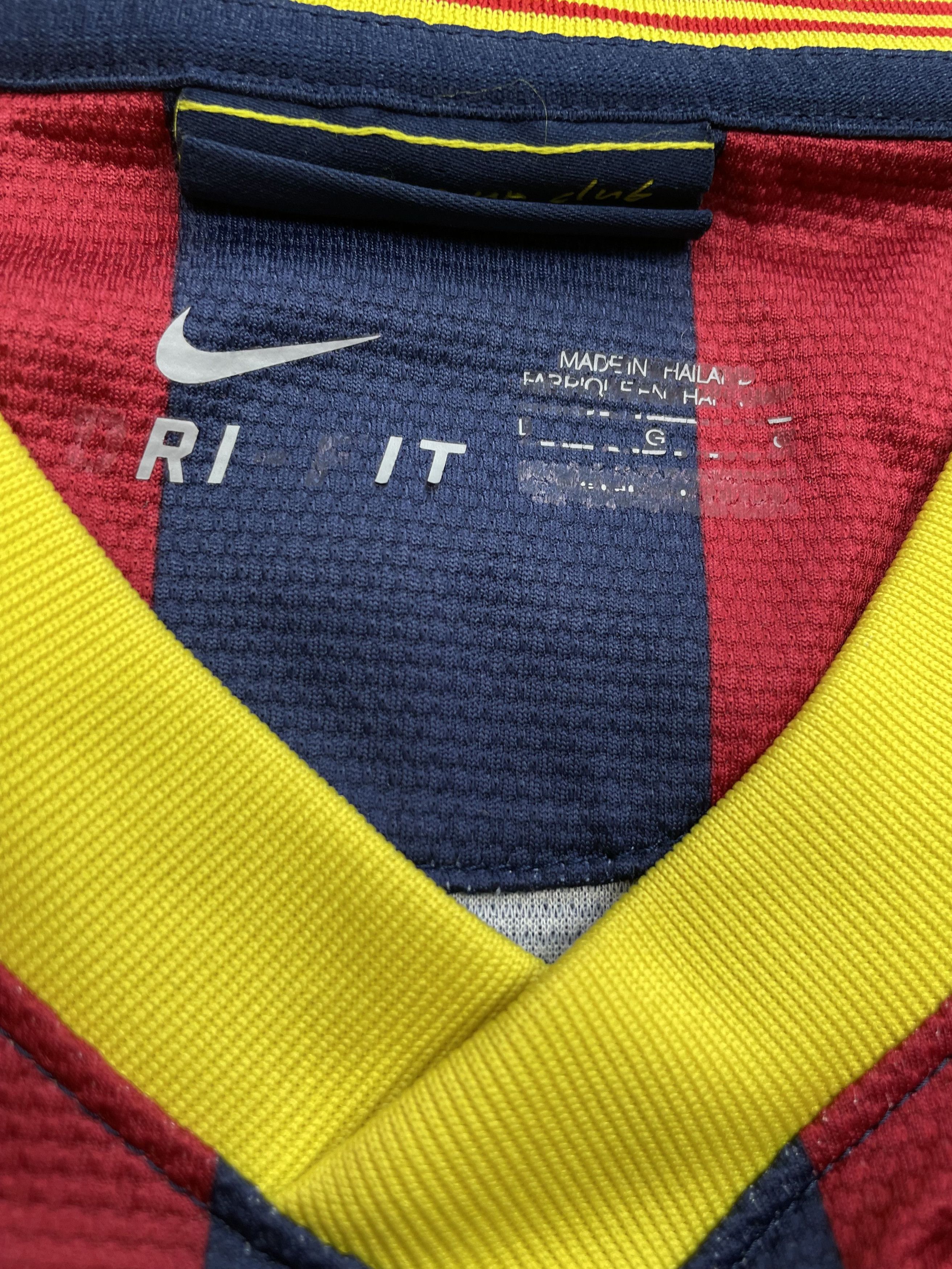 Nike Barcelona football shirt 2013 Jersey #4 Fabregas Y2K Sport Size US L / EU 52-54 / 3 - 10 Thumbnail