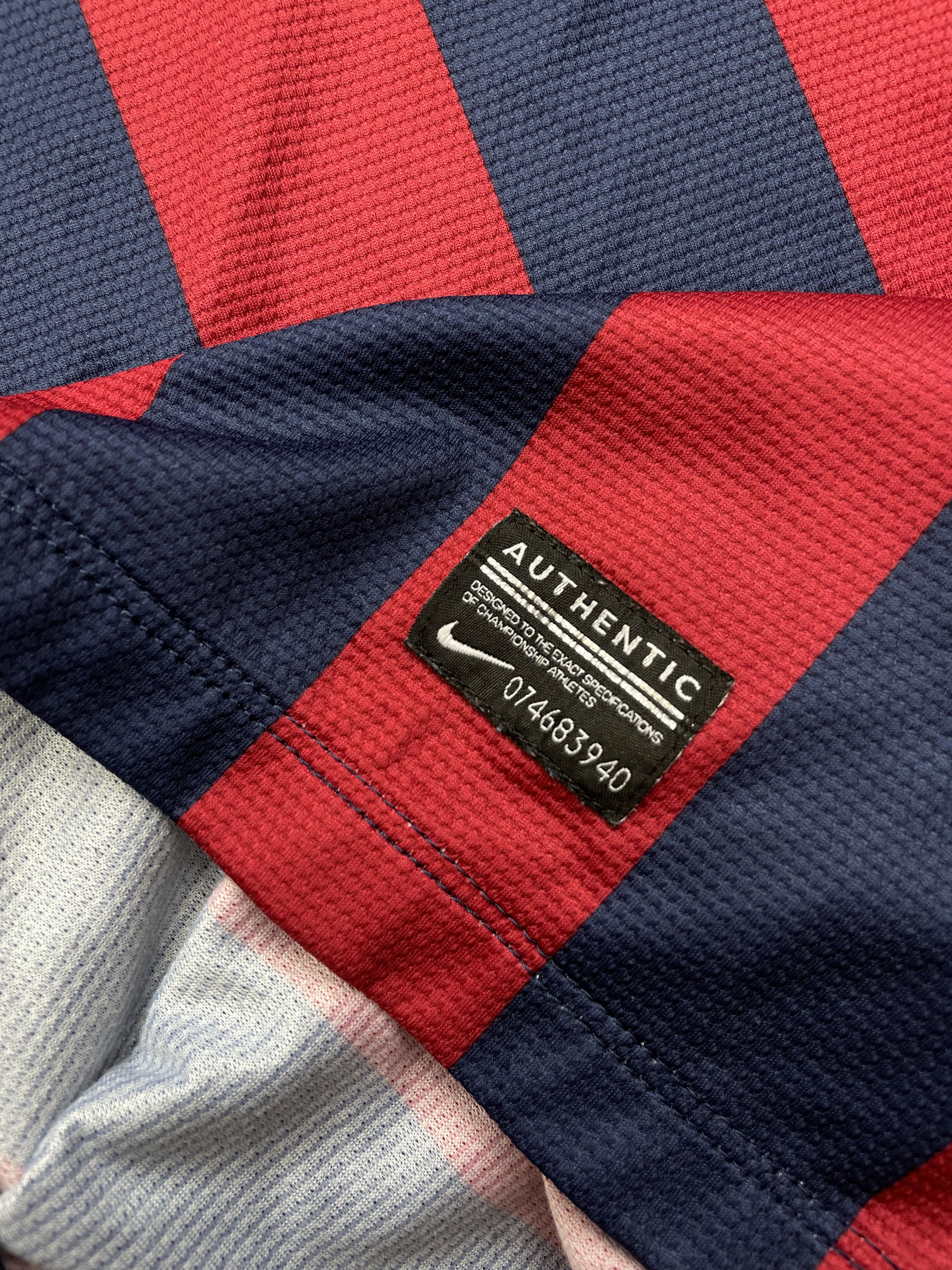 Nike Barcelona football shirt 2013 Jersey #4 Fabregas Y2K Sport Size US L / EU 52-54 / 3 - 7 Thumbnail