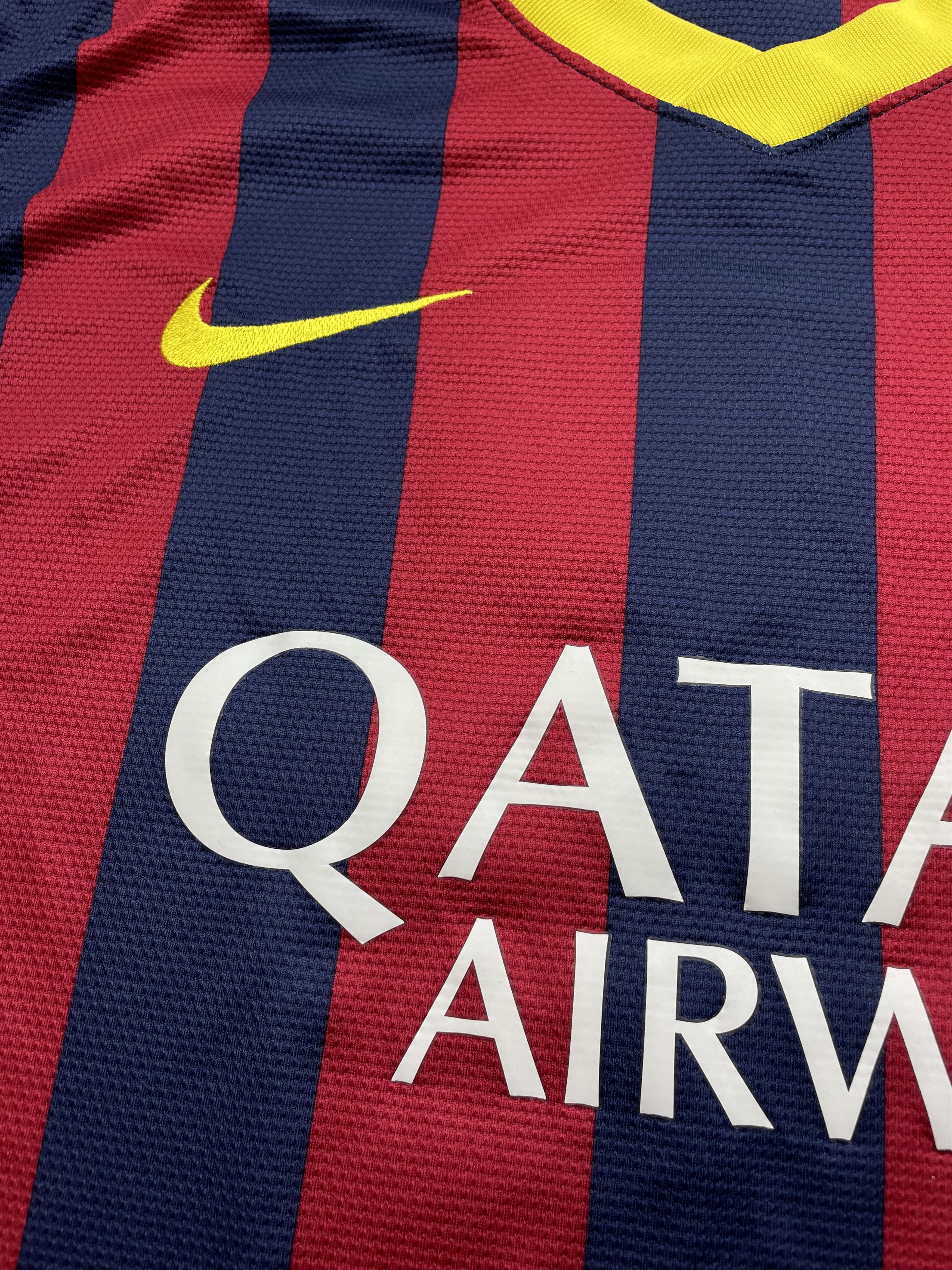 Nike Barcelona football shirt 2013 Jersey #4 Fabregas Y2K Sport Size US L / EU 52-54 / 3 - 5 Thumbnail