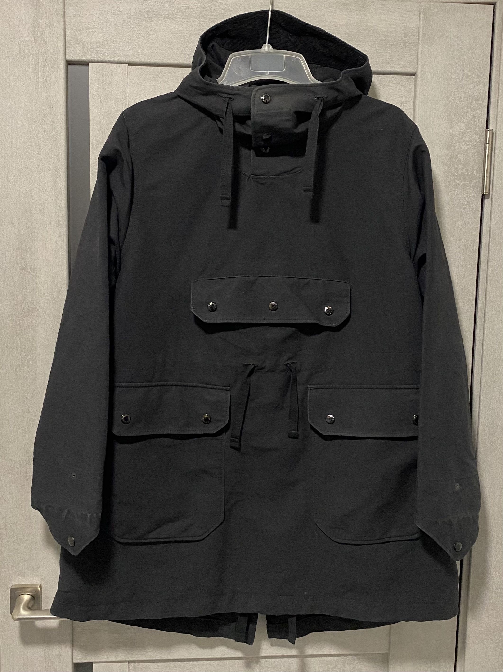 Engineered Garments Engineered Garments black anorak parka jacket Size US S / EU 44-46 / 1 - 1 Thumbnail