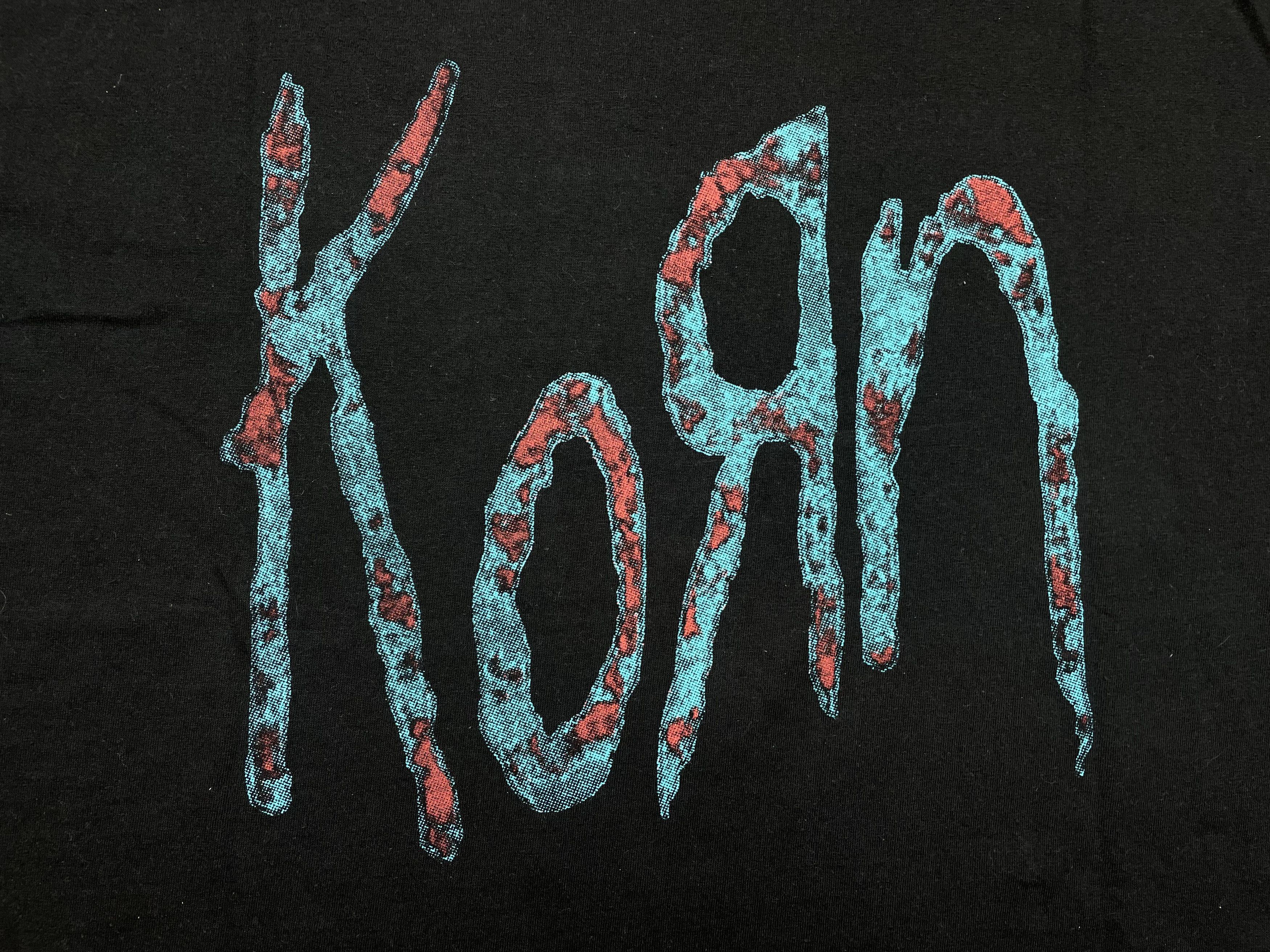 Band Tees × Vintage Vintage Korn Shirt Tee Rare Band Y2K Hype Drill Bear Sad Size US L / EU 52-54 / 3 - 8 Thumbnail
