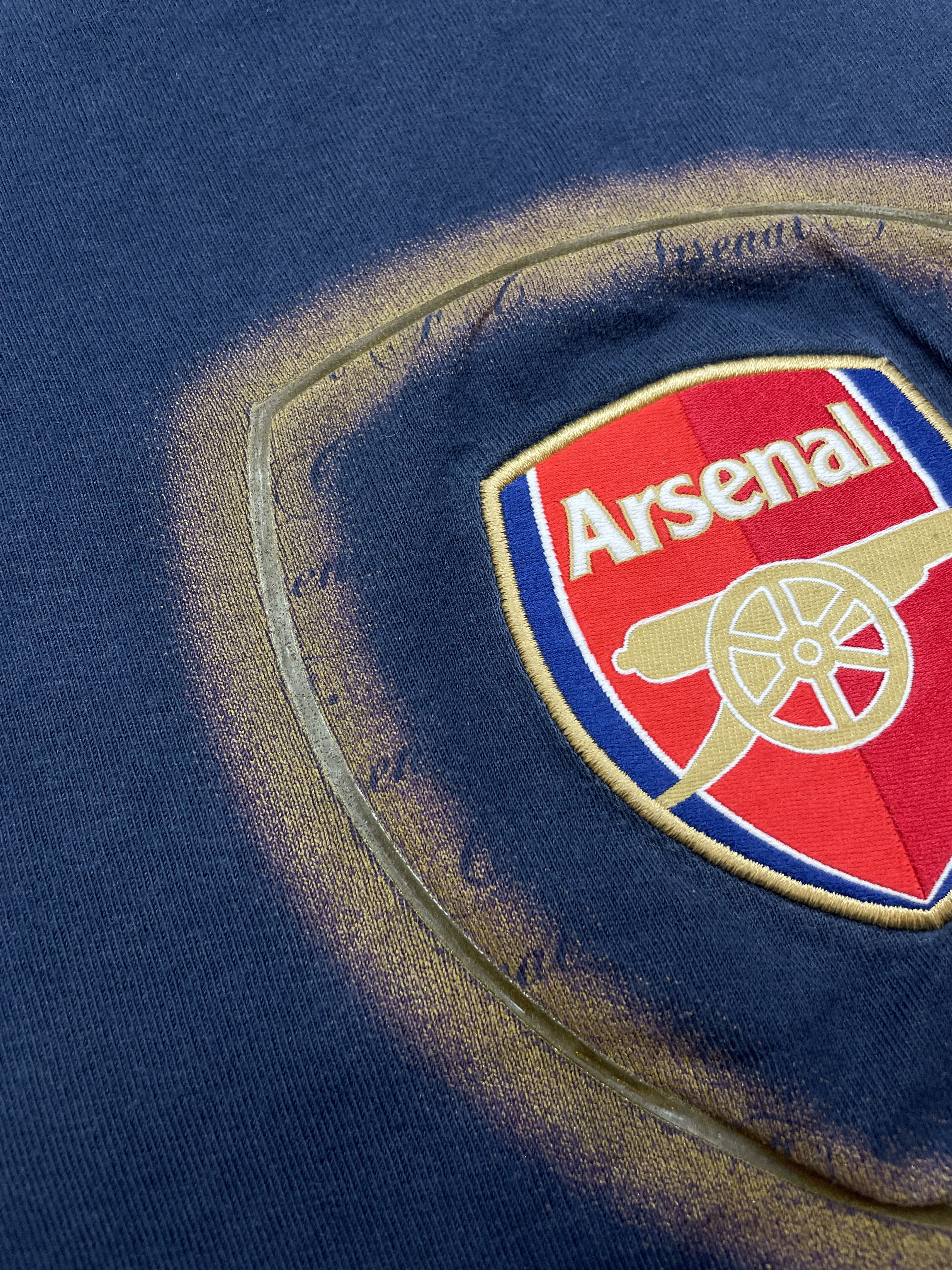 Nike Vintage Arsenal Football Soccer Shirt Tee Y2K Sport Hype Size US M / EU 48-50 / 2 - 6 Thumbnail