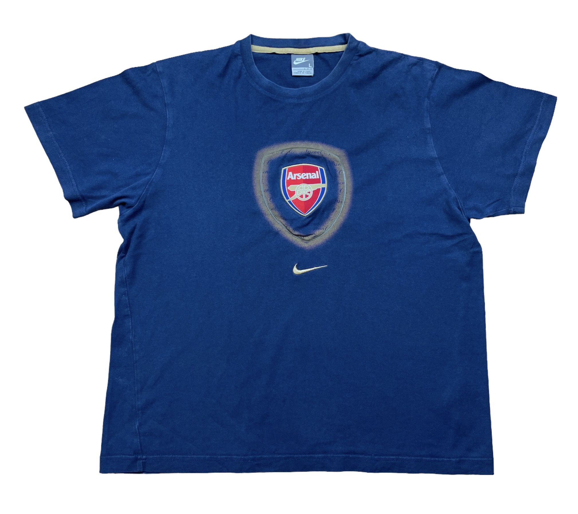 Nike Vintage Arsenal Football Soccer Shirt Tee Y2K Sport Hype Size US M / EU 48-50 / 2 - 1 Thumbnail