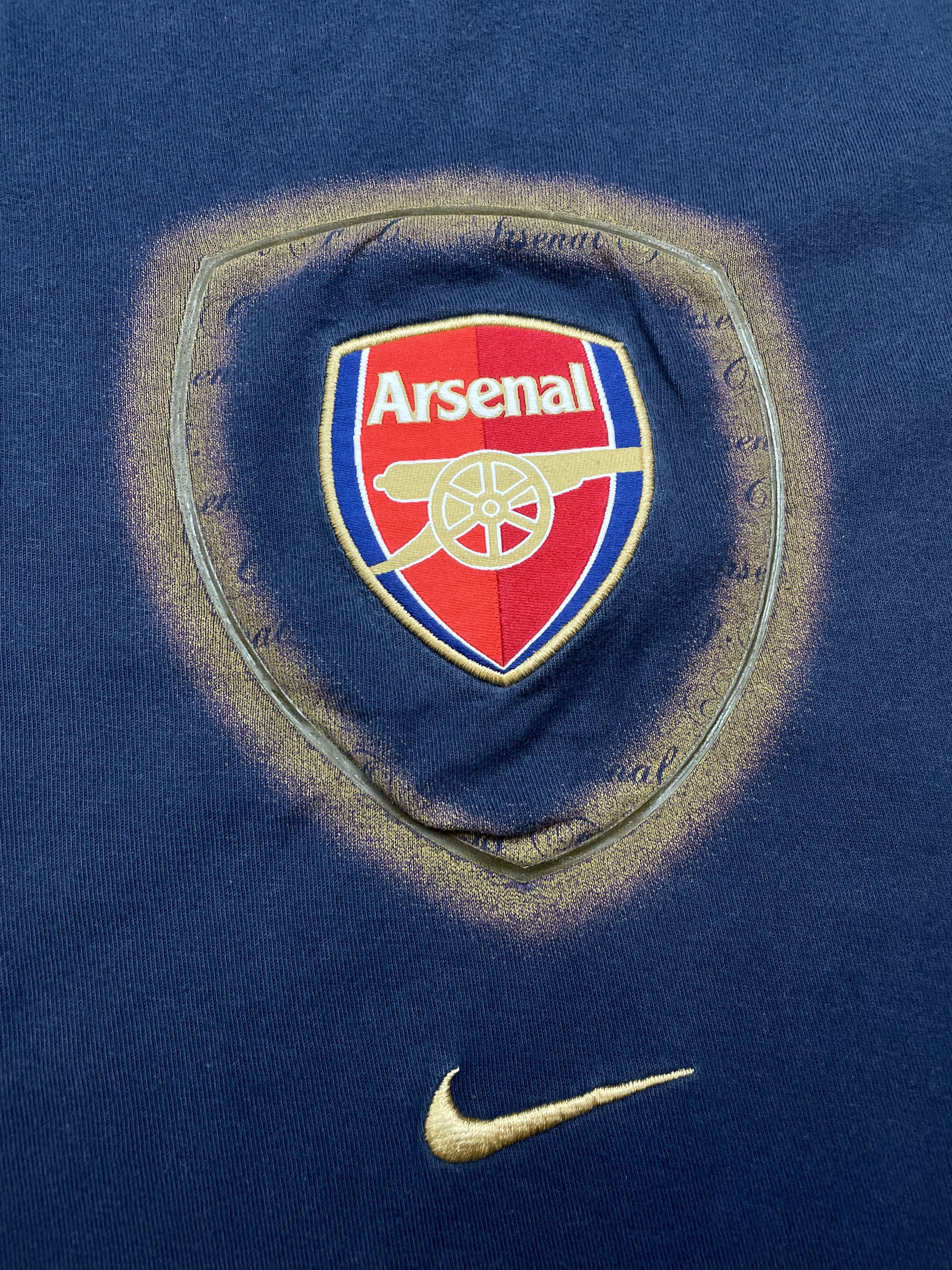 Nike Vintage Arsenal Football Soccer Shirt Tee Y2K Sport Hype Size US M / EU 48-50 / 2 - 3 Thumbnail