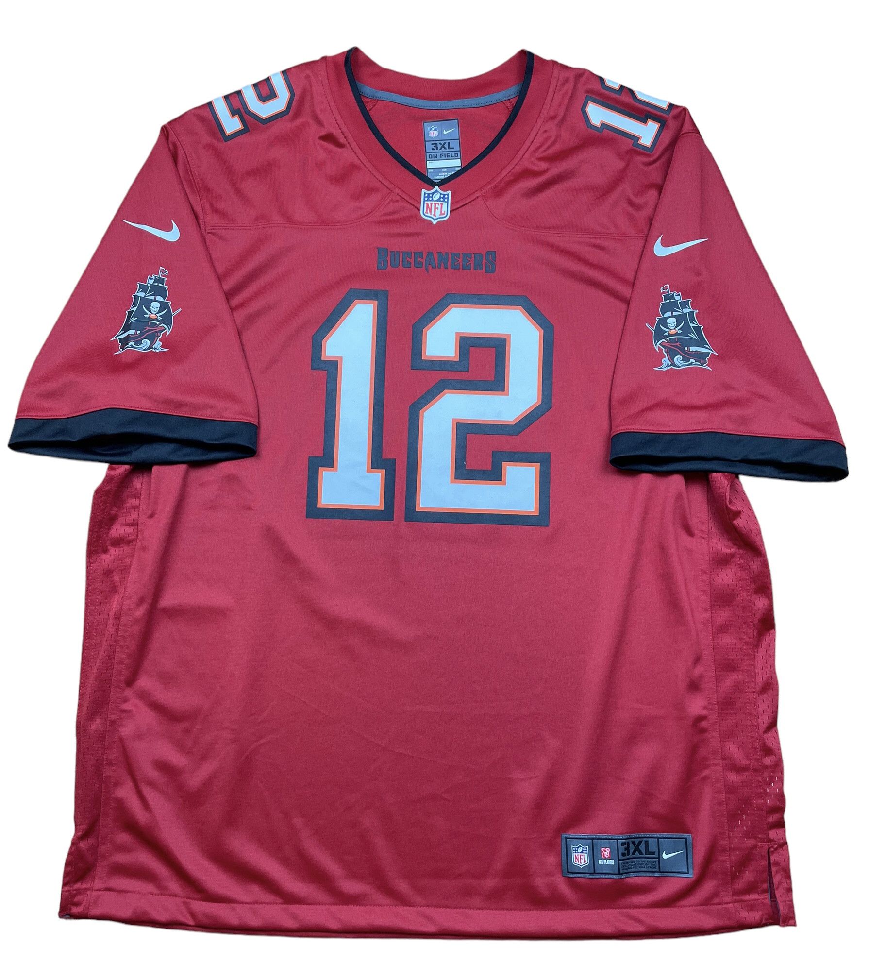 Tampa Bay Buccaneers Tom Brady Nike Jersey Shirt Tee Rare