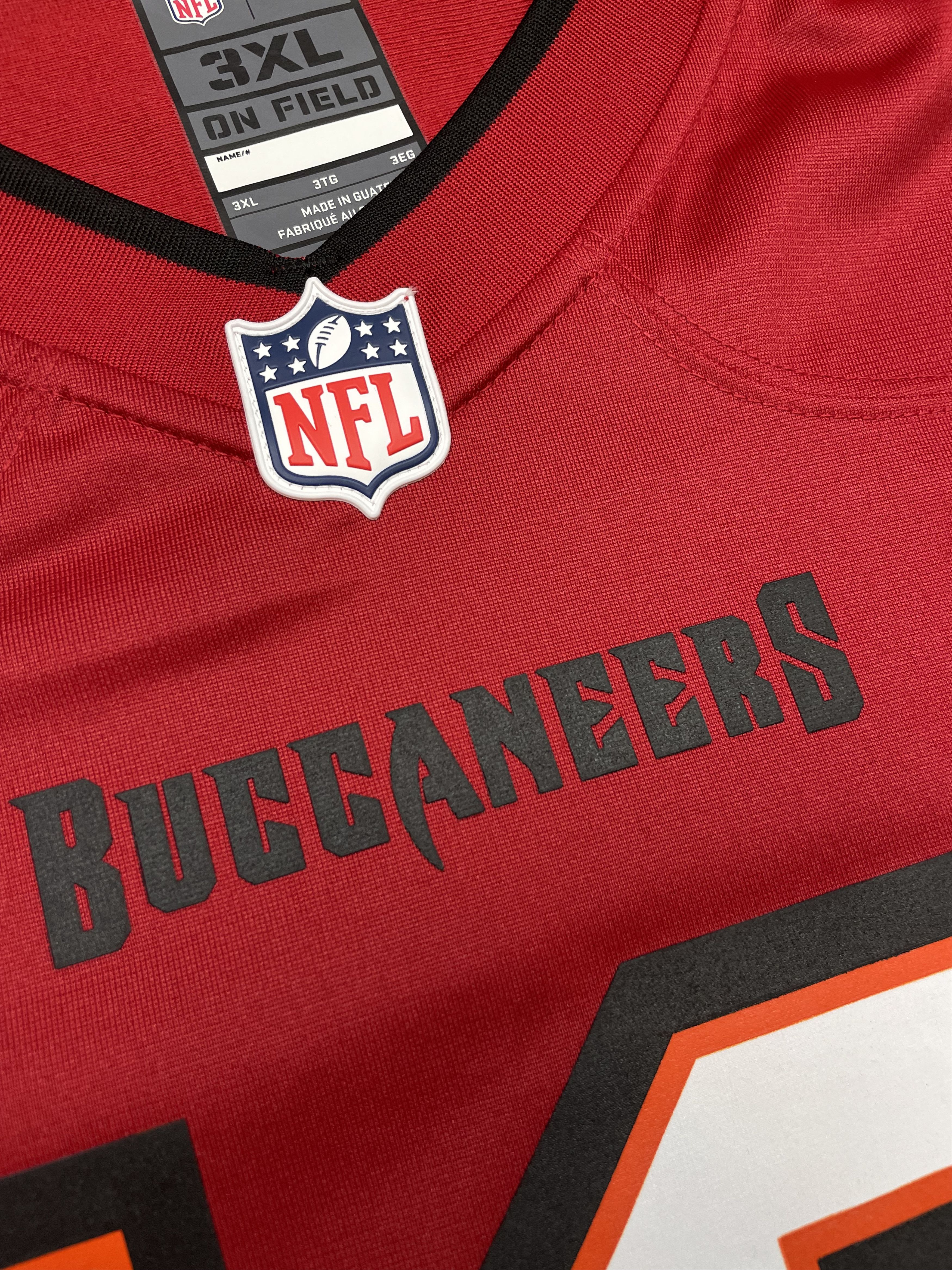 Nike Tampa Bay Buccaneers Tom Brady Nike Jersey Shirt Tee Rare Size US XXL / EU 58 / 5 - 6 Thumbnail