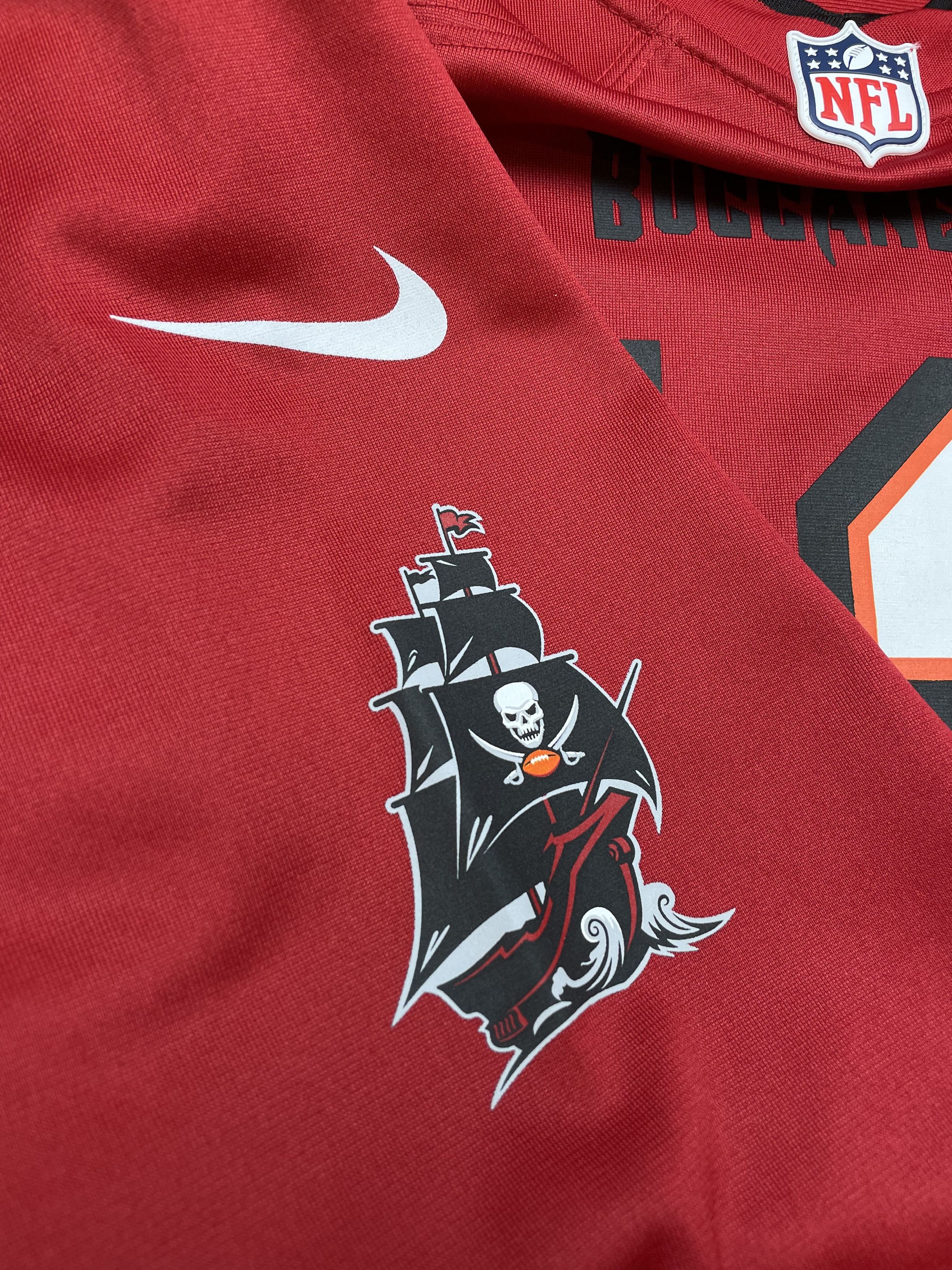 Nike Tampa Bay Buccaneers Tom Brady Nike Jersey Shirt Tee Rare Size US XXL / EU 58 / 5 - 8 Thumbnail
