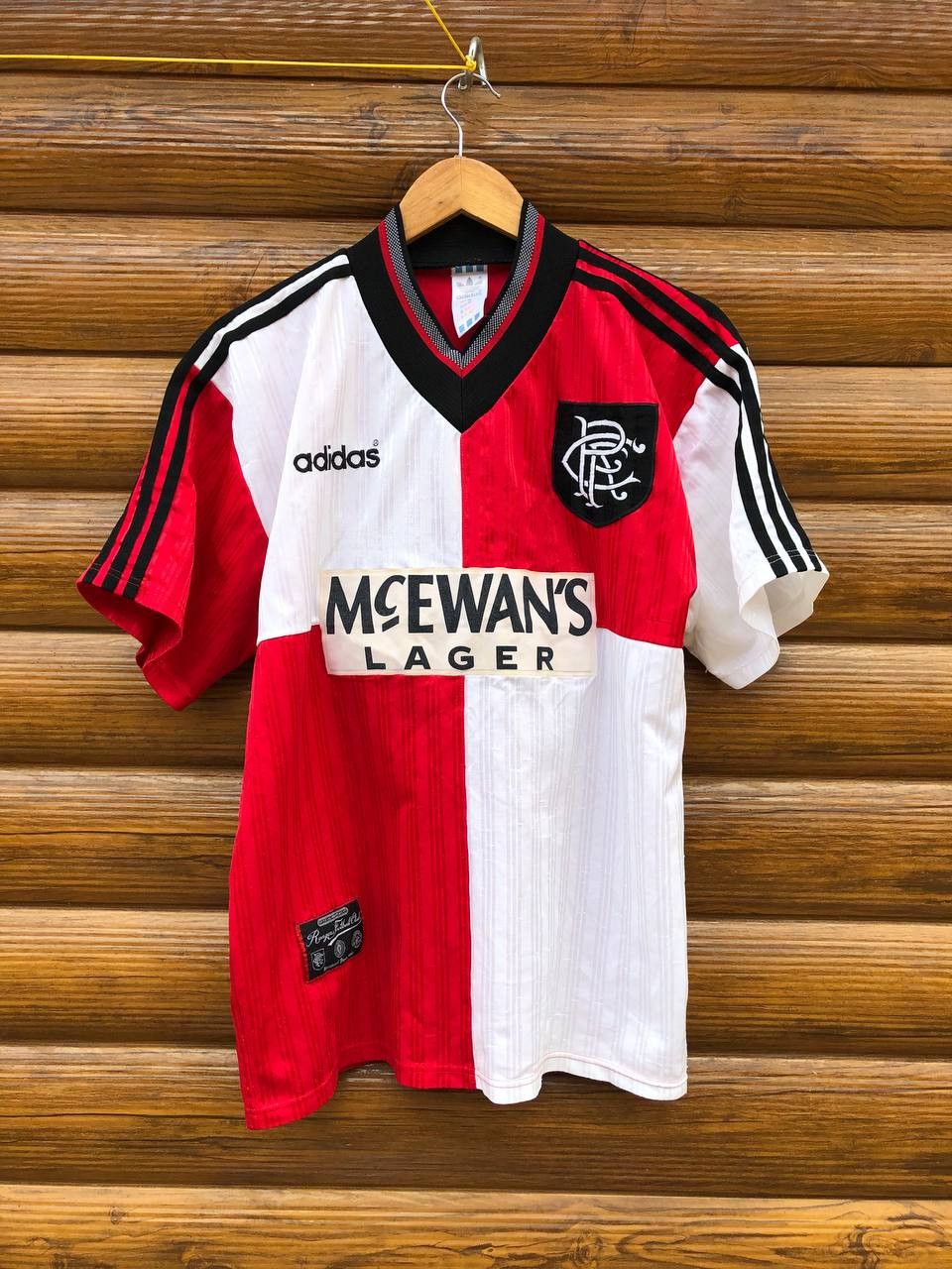Adidas Vintage Adidas Rangers Glasgow 1994/95 Away Soccer Jersey Size US L / EU 52-54 / 3 - 1 Thumbnail