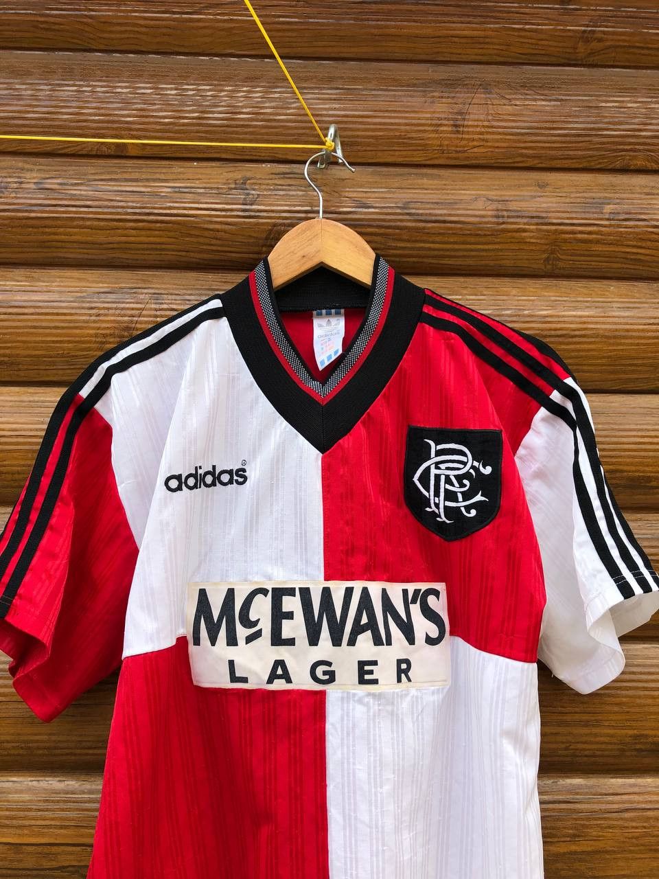 Adidas Vintage Adidas Rangers Glasgow 1994/95 Away Soccer Jersey Size US L / EU 52-54 / 3 - 2 Thumbnail