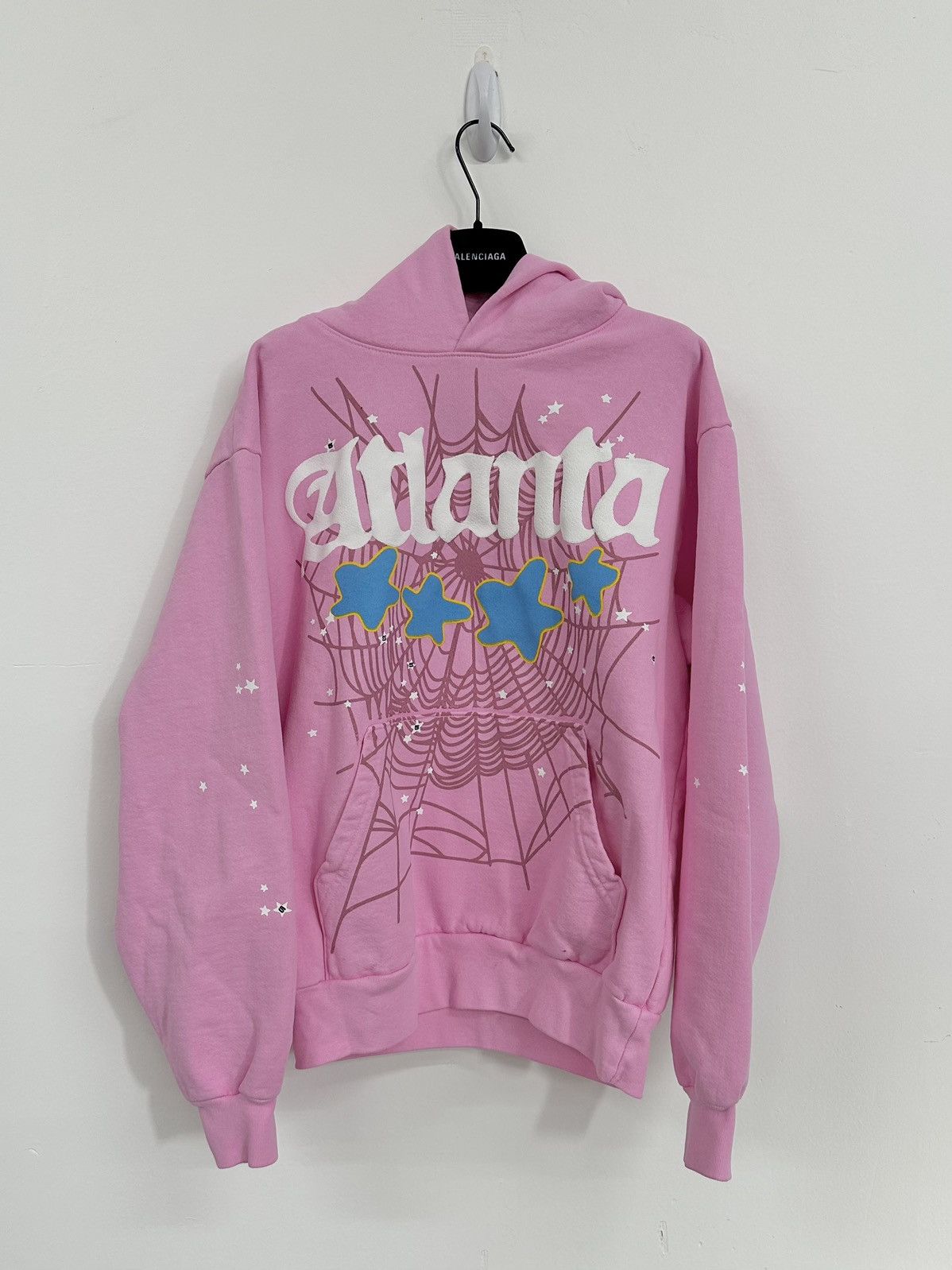 Replying to @jayeditz61 Sp5der Atlanta Hoodie 🕷️ Pink ❓Have a