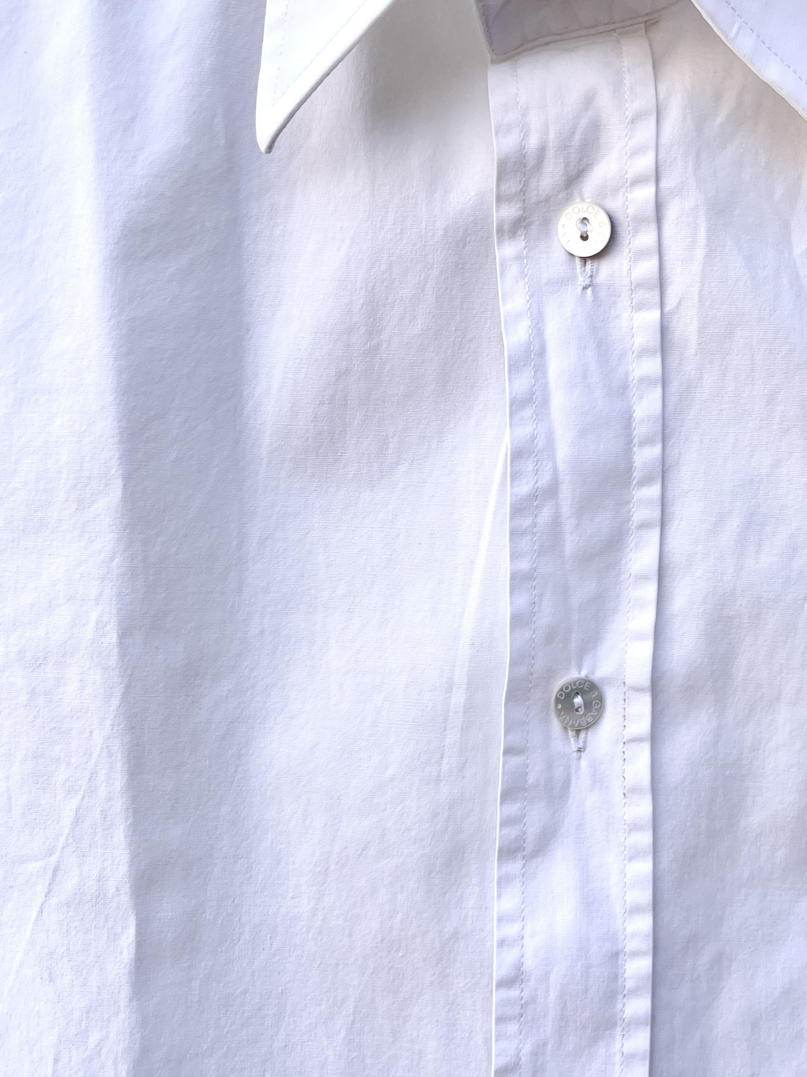 Dolce & Gabbana 🔥 White Dolce and Gabbana D&G Smoking shirt size S/M Size US S / EU 44-46 / 1 - 4 Thumbnail