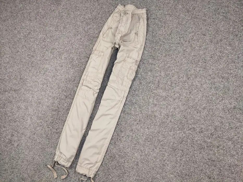 Japanese Brand Vintage 90's Cargo Bondage Beige Pants in Japanese style Size US 31 - 2 Thumbnail