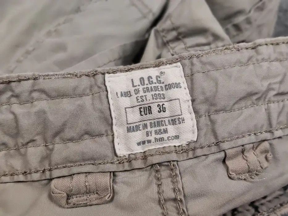 Japanese Brand Vintage 90's Cargo Bondage Beige Pants in Japanese style Size US 31 - 9 Thumbnail