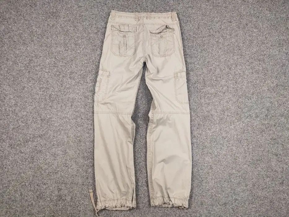 Japanese Brand Vintage 90's Cargo Bondage Beige Pants in Japanese style Size US 31 - 6 Thumbnail