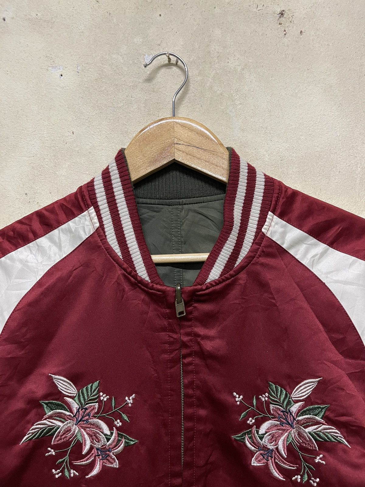 Other Ingni Embroided Sukajan Riversible Bomber Jacket For Kids Size US M / EU 48-50 / 2 - 2 Thumbnail