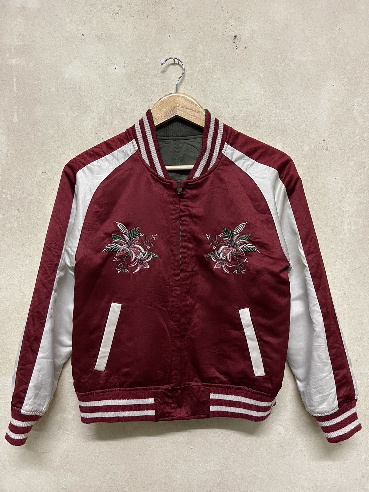 Other Ingni Embroided Sukajan Riversible Bomber Jacket For Kids Size US M / EU 48-50 / 2 - 1 Thumbnail