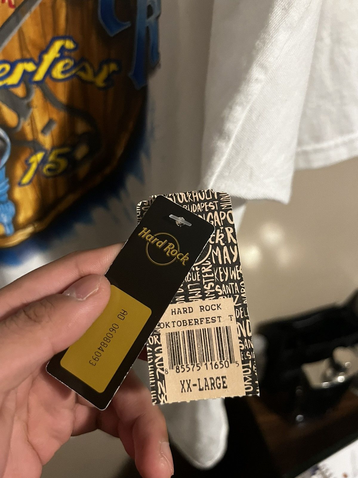 Hard Rock Cafe Hard Rock Cafe Vintage Rare Octoberfest Tee Size US XXL / EU 58 / 5 - 3 Thumbnail