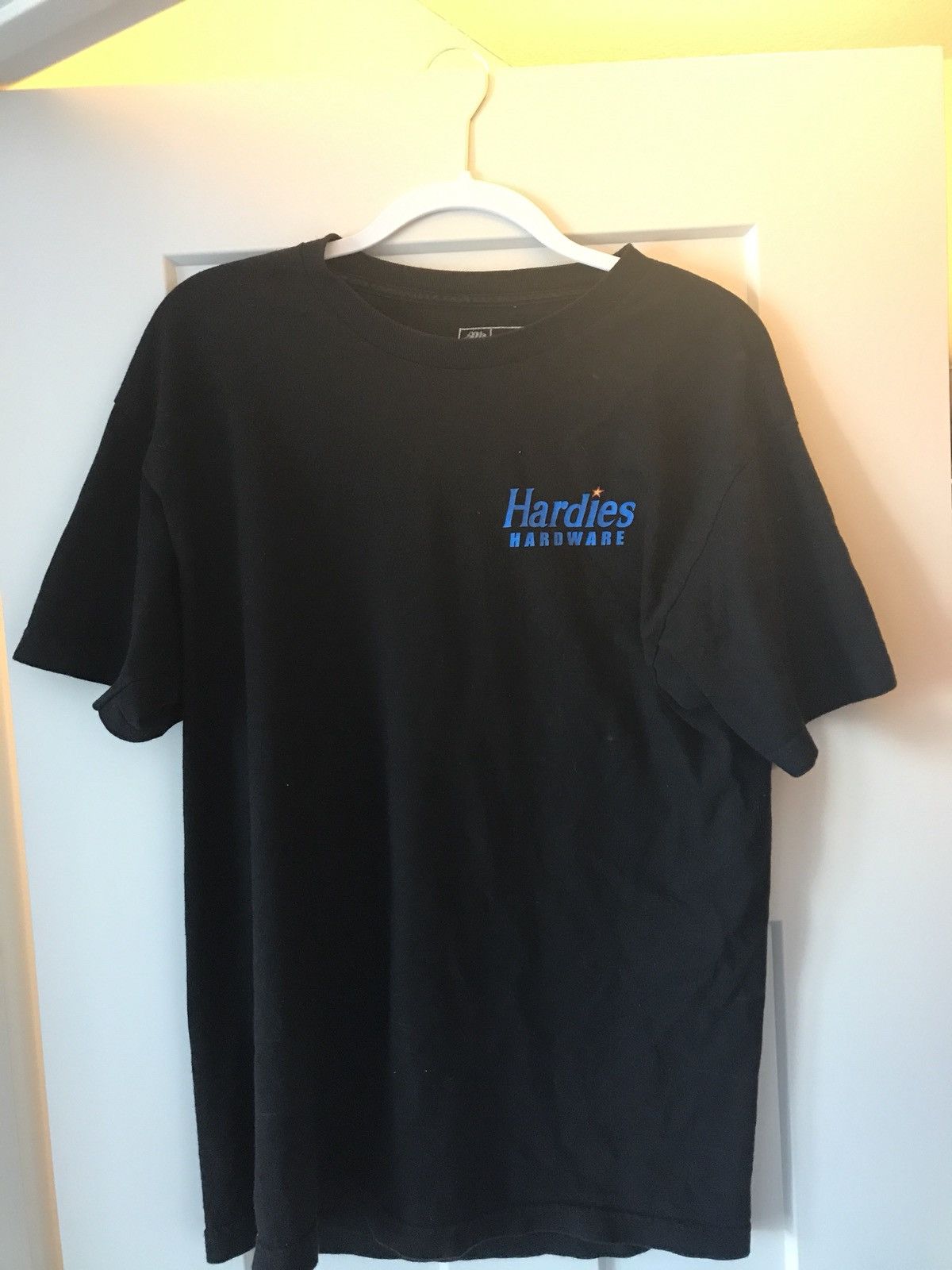 Hardies hardware HARDIES HARDWARE LOGO SHIRT Grailed