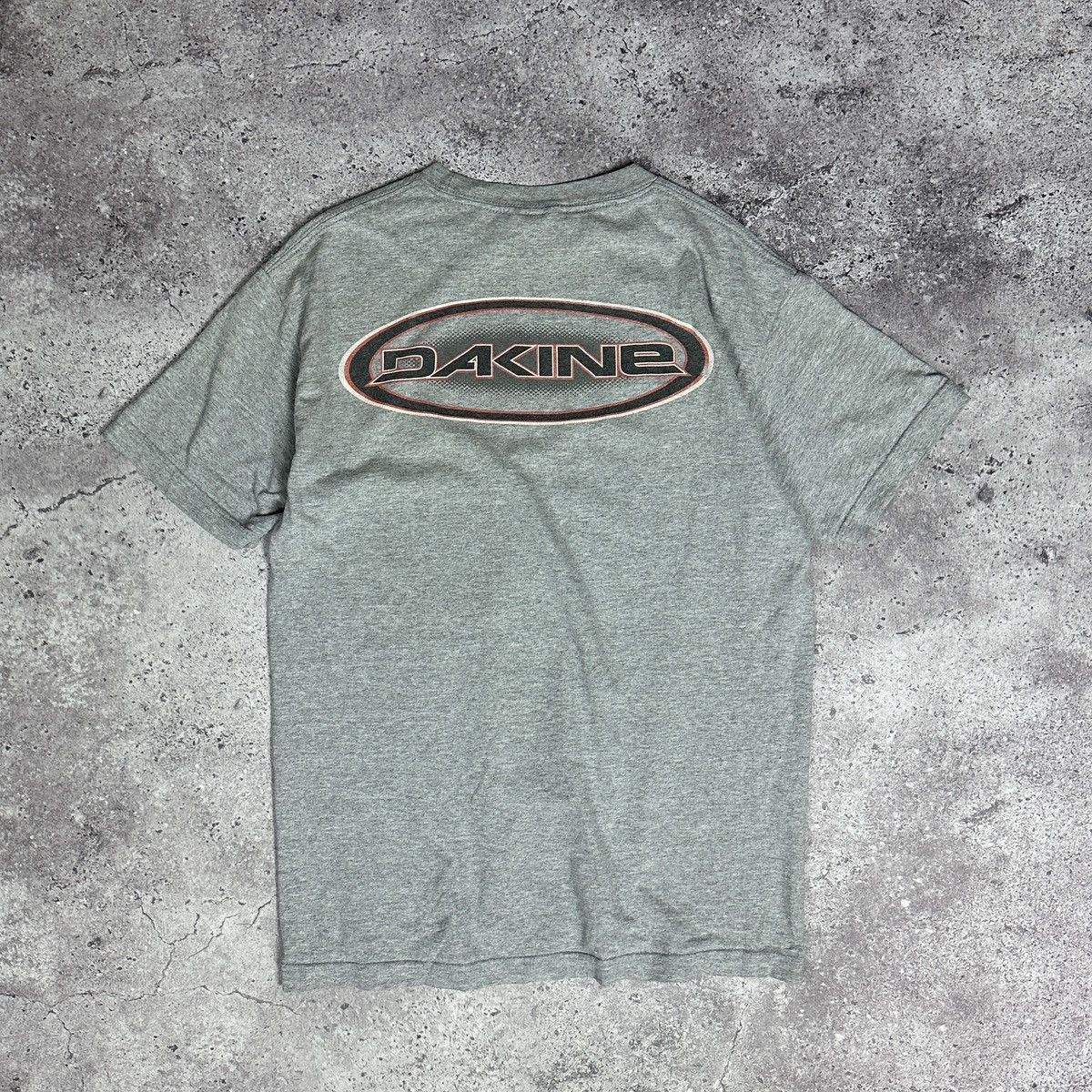 Vintage 90s Dakine Big Logo tee Outdoor Two side printed y2k