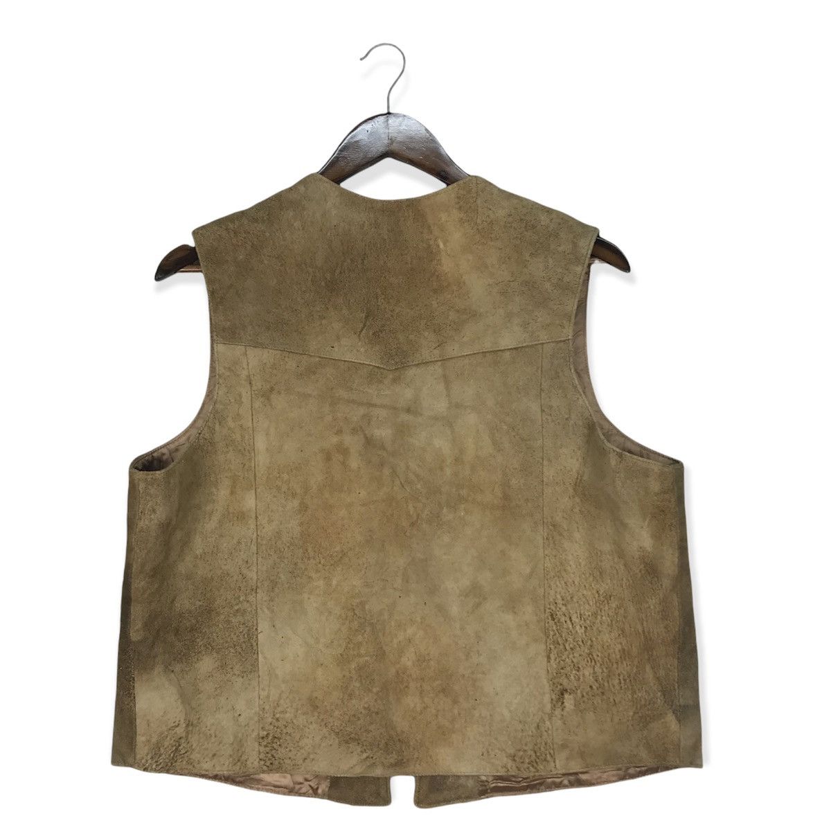 Genuine Leather Vintage Cowboy Club Leather Vest Size US M / EU 48-50 / 2 - 6 Thumbnail