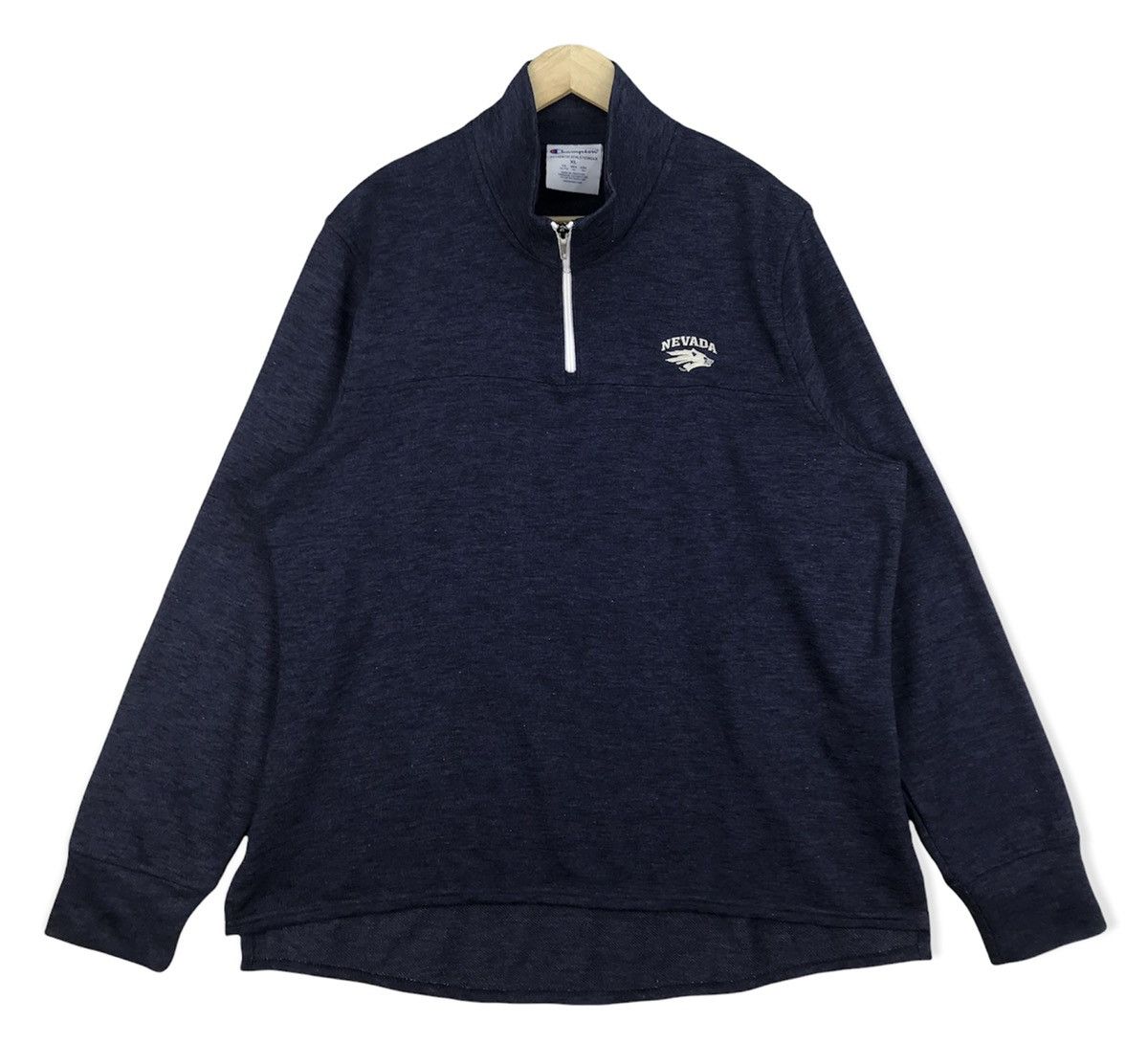 Champion Vintage Champion Nevada Half Zip Sweatshirt Size US XL / EU 56 / 4 - 1 Thumbnail