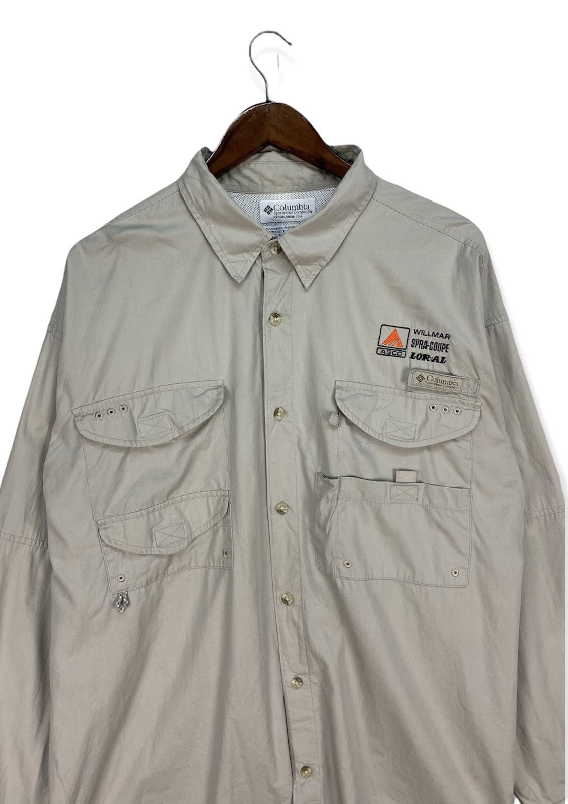 Columbia Vintage Columbia Button Up Shirt Size US XL / EU 56 / 4 - 2 Thumbnail