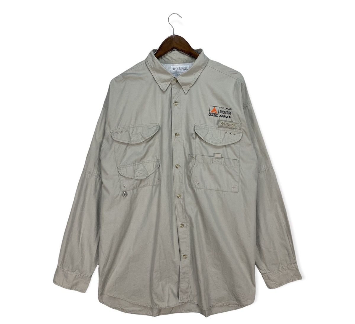 Columbia Vintage Columbia Button Up Shirt Size US XL / EU 56 / 4 - 1 Thumbnail