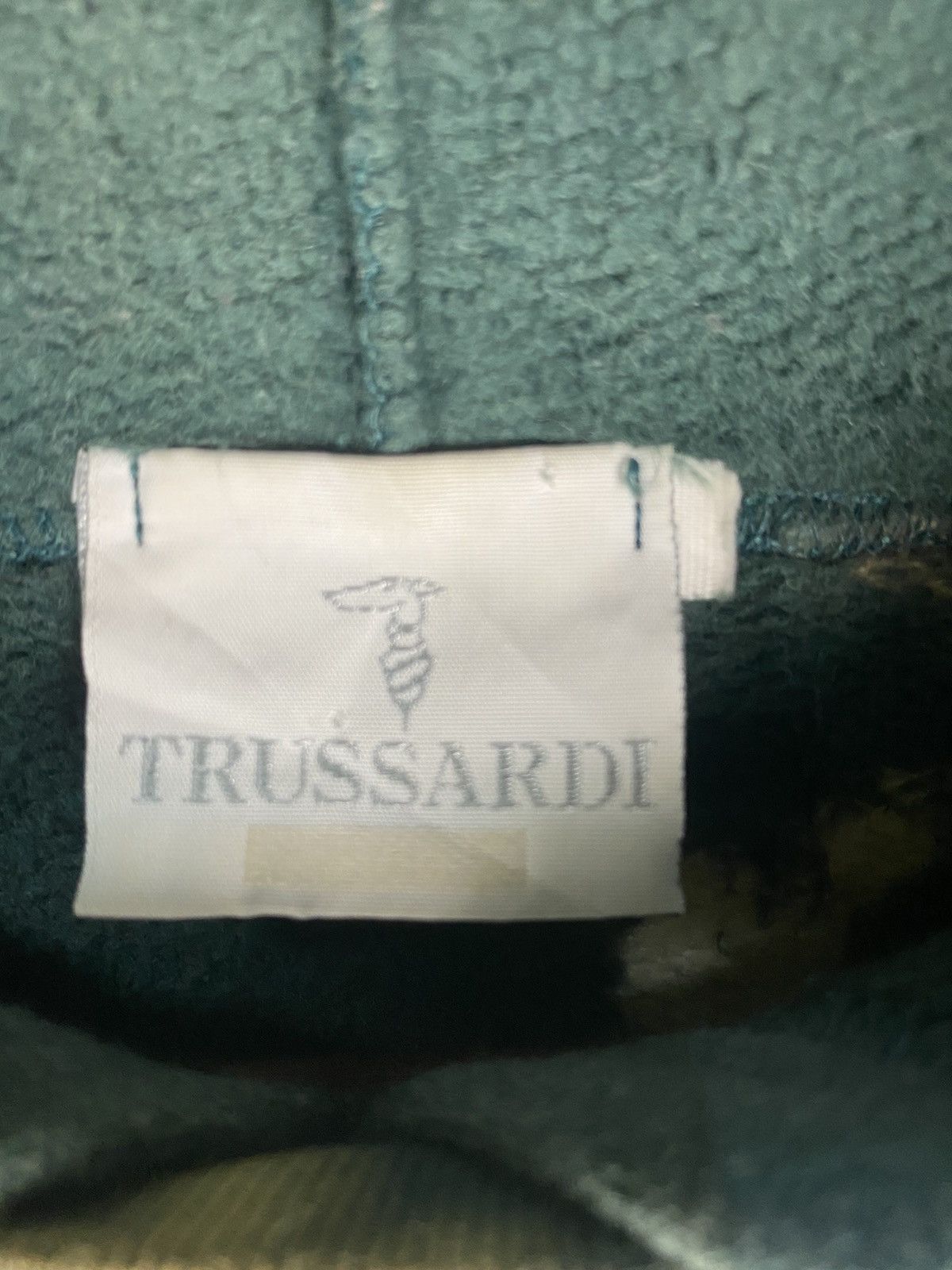 Trussardi Trussardi Acid Wash Hoodies Size US L / EU 52-54 / 3 - 6 Thumbnail