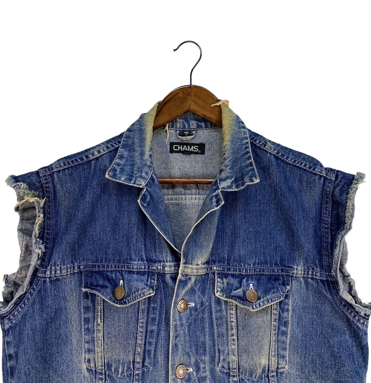 Vintage Vintage Chams Denim Vest Size US S / EU 44-46 / 1 - 3 Thumbnail