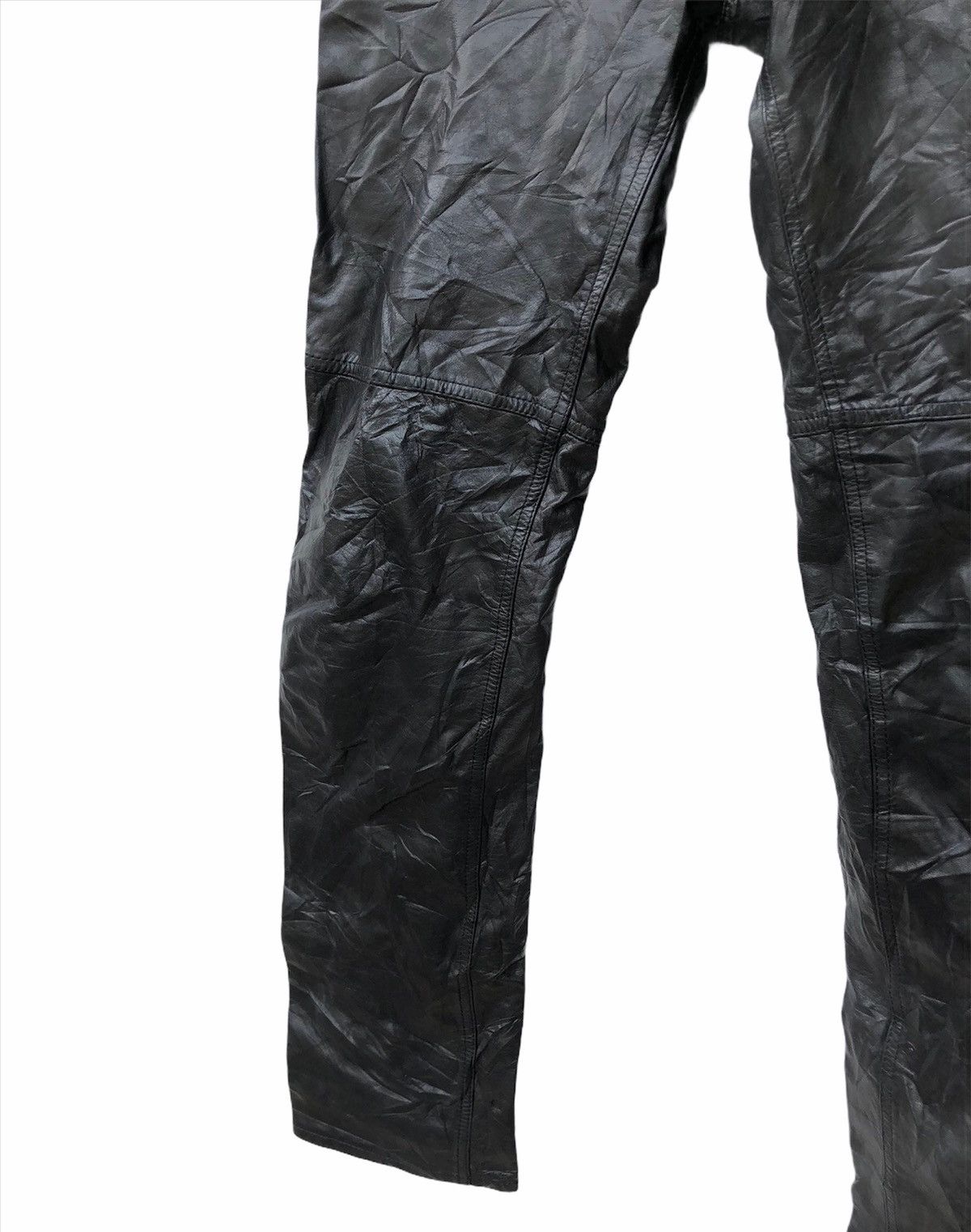 Genuine Leather Vintage Harley Davidson Leather Pants Size US 29 - 3 Thumbnail