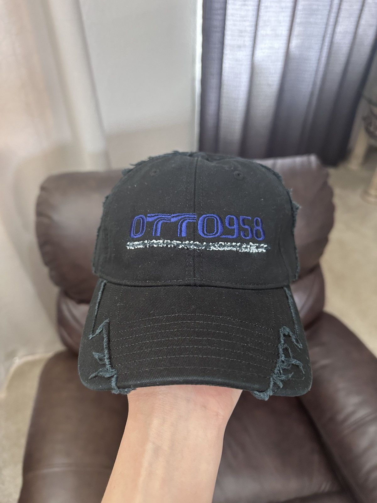 Kiko Kostadinov × Otto Kiko Otto Fifth General Store Hat Black OS