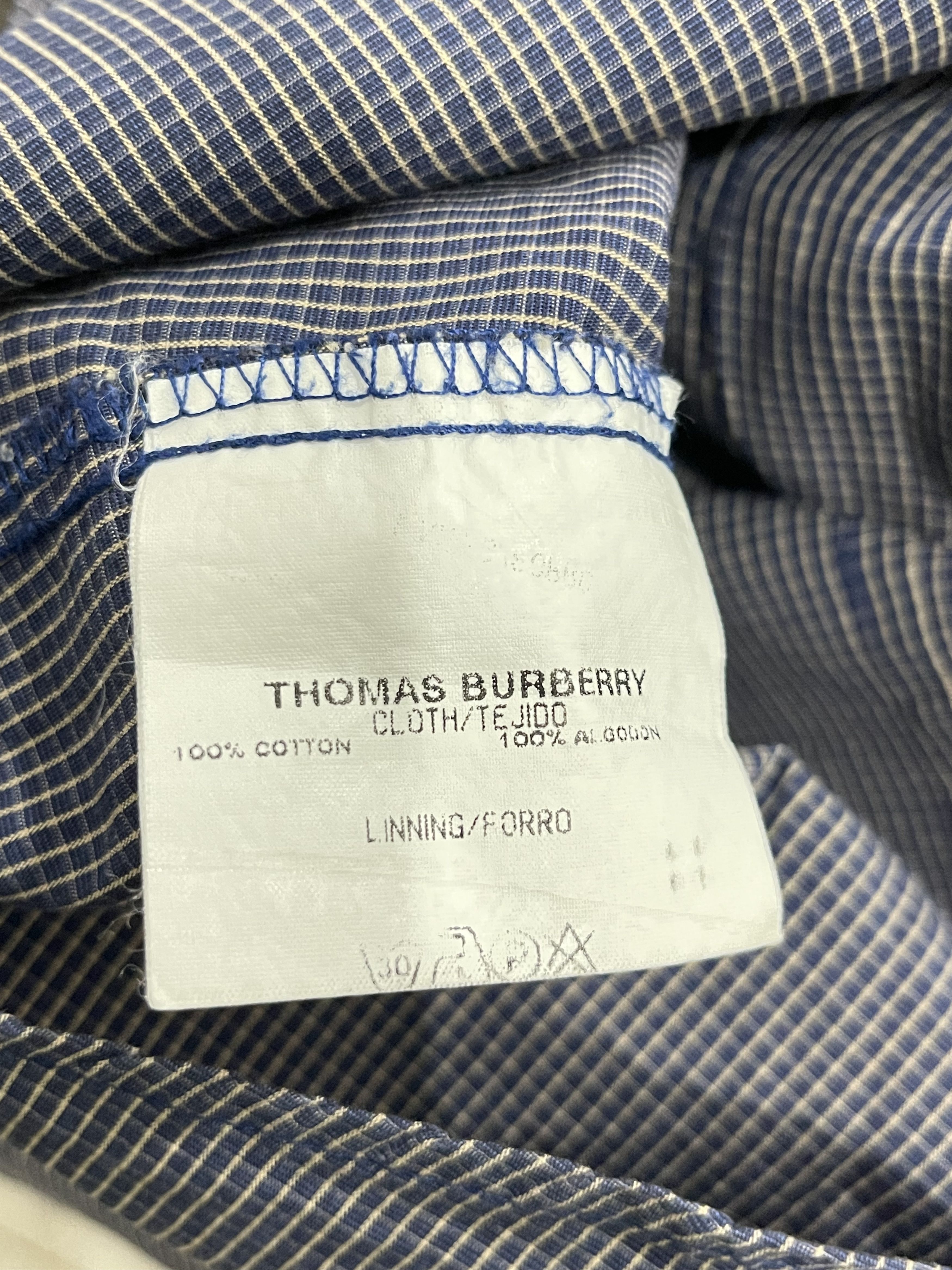 Burberry 🔥 checkered plaid cotton TB Burberry shirt Size Small Size S / US 4 / IT 40 - 6 Thumbnail