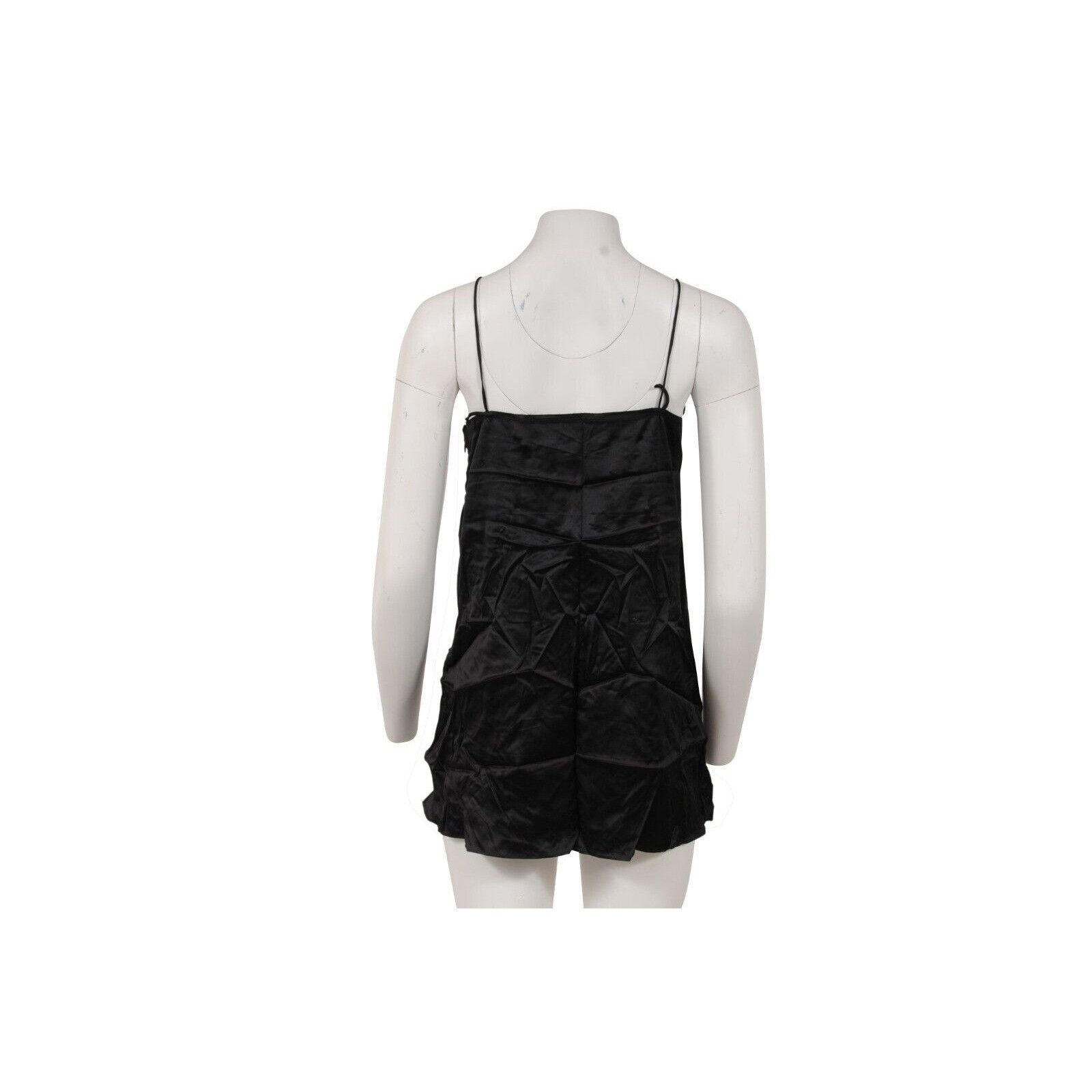Marni Black Stretch Silk Vintage Tank Top Size S / US 4 / IT 40 - 7 Thumbnail