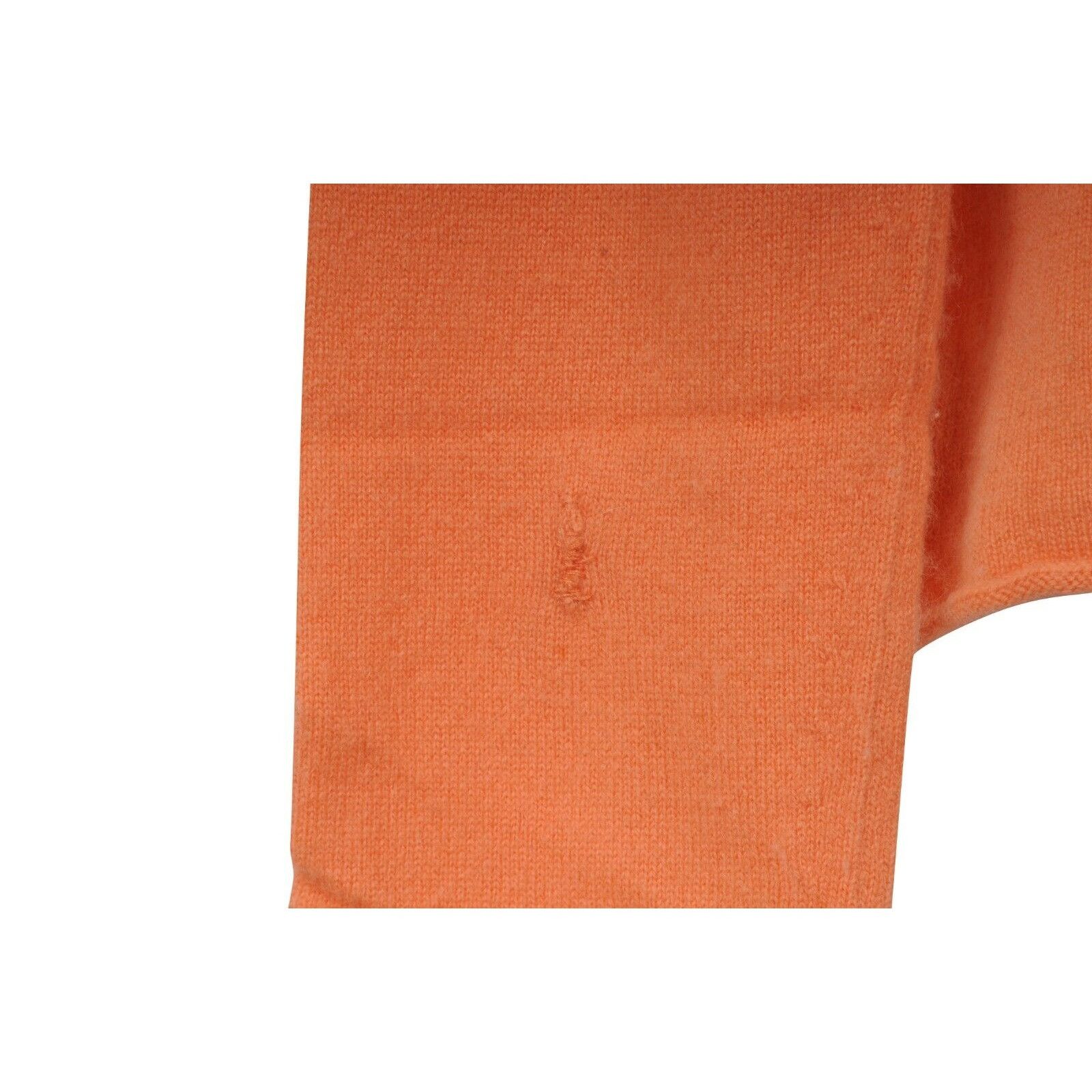 Lucien Pellat-Finet Orange Cashmere Pullover Sweater Size M / US 6-8 / IT 42-44 - 3 Thumbnail