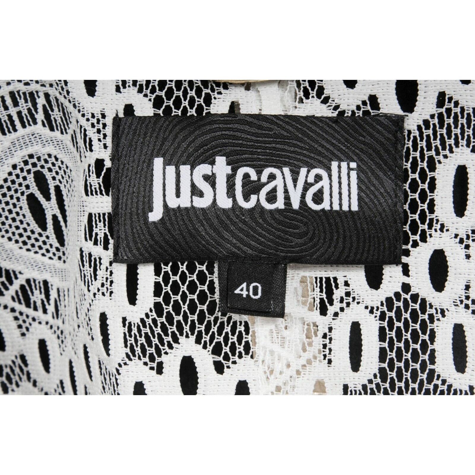 Just Cavalli Gold Bomber Track Jacket Size S / US 4 / IT 40 - 7 Thumbnail