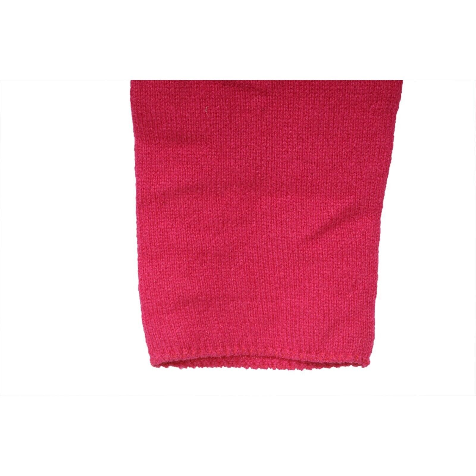 Marni Pink Cashmere Tie Front Cropped Cardigan Top Size S / US 4 / IT 40 - 5 Thumbnail