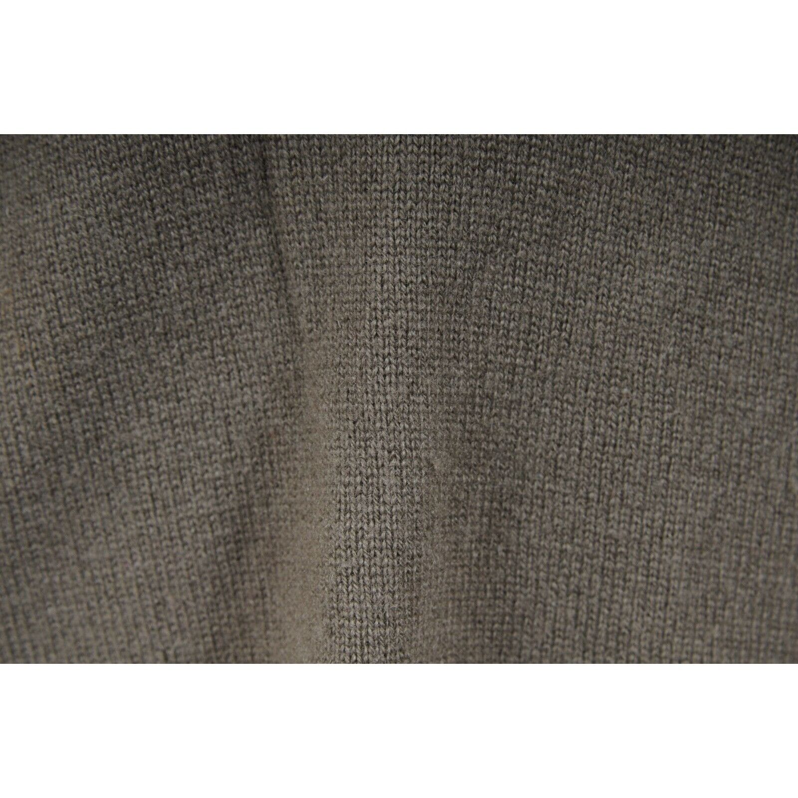 Marni U Neck Sweater Olive Green Cashmere Size S / US 4 / IT 40 - 10 Thumbnail