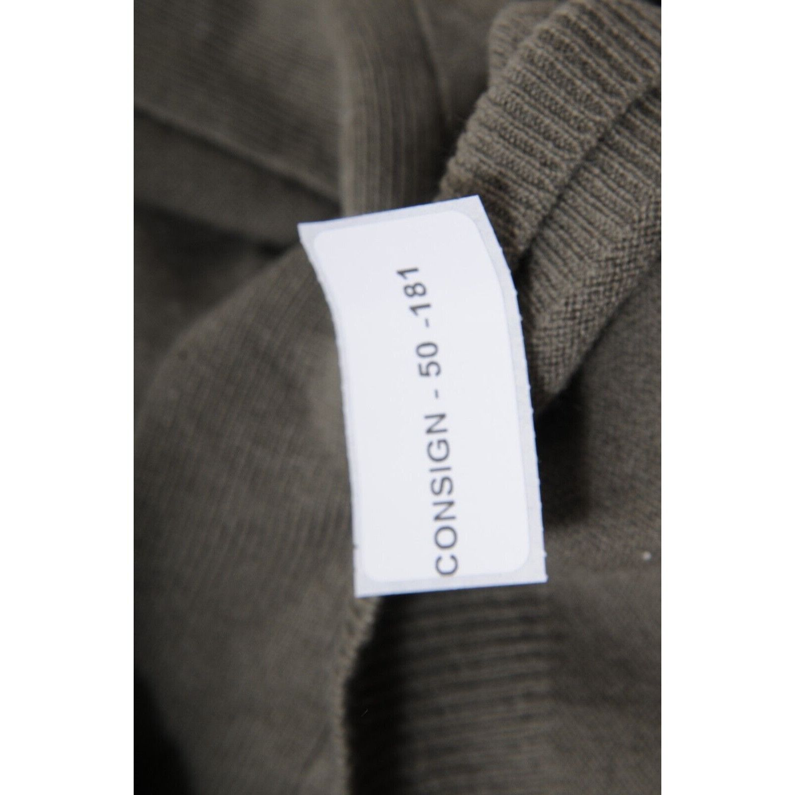 Marni U Neck Sweater Olive Green Cashmere Size S / US 4 / IT 40 - 14 Thumbnail