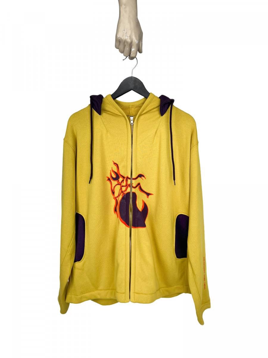 Kiko Kostadinov Sharif Farrag Ant Fleece Hooded Jacket Sunflower Size US M / EU 48-50 / 2 - 17 Thumbnail