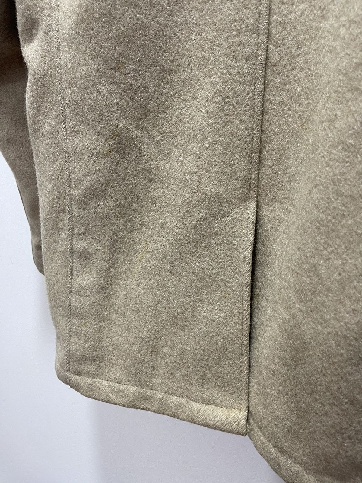 Schott VINTAGE US 740N WOOL BUTTON UP PEA COAT JACKET Size S / US 4 / IT 40 - 7 Thumbnail