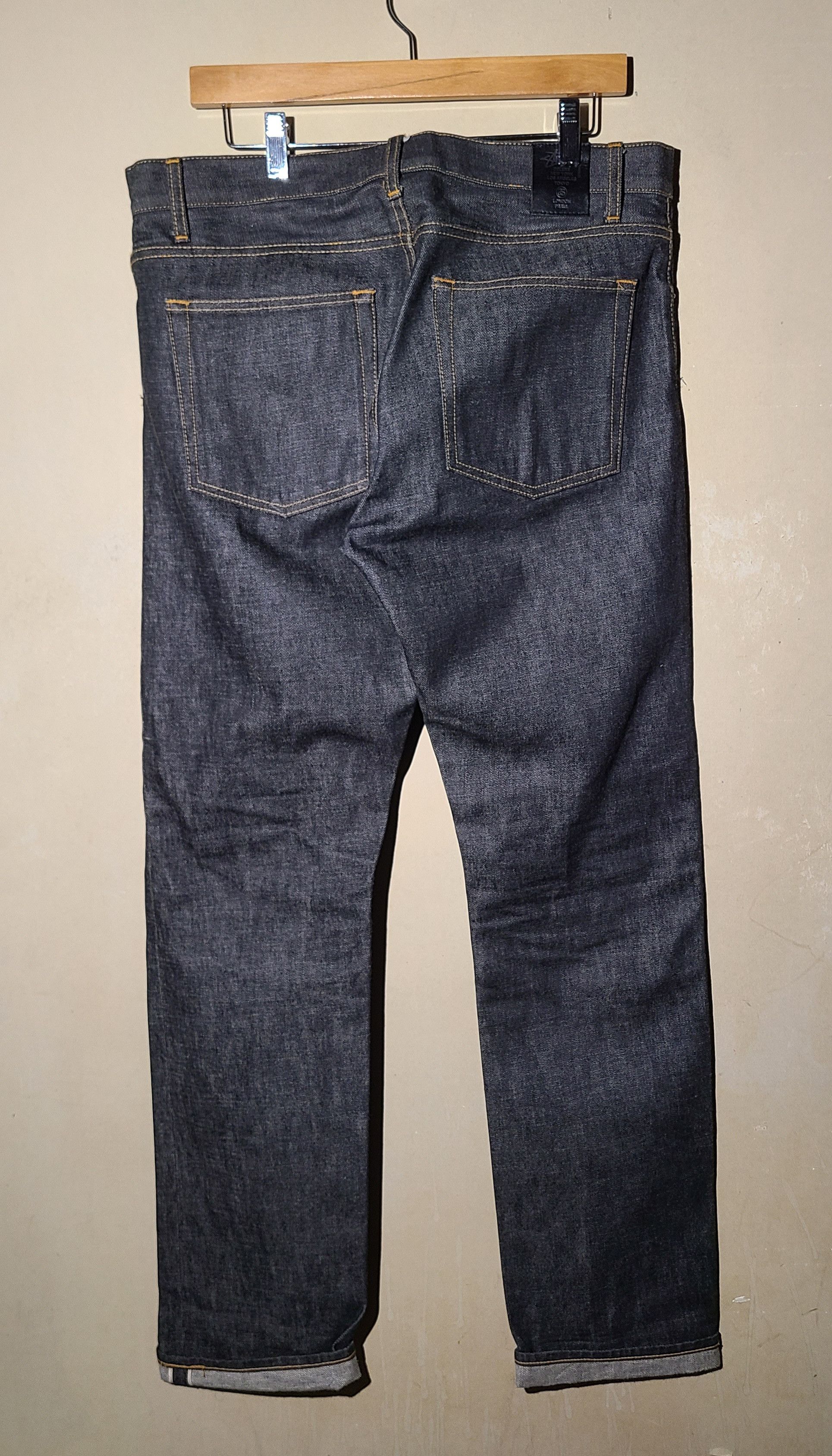 Stussy Stussy Jeans Deluxe Harris Fit Selvedged Pants Size US 35 - 2 Thumbnail