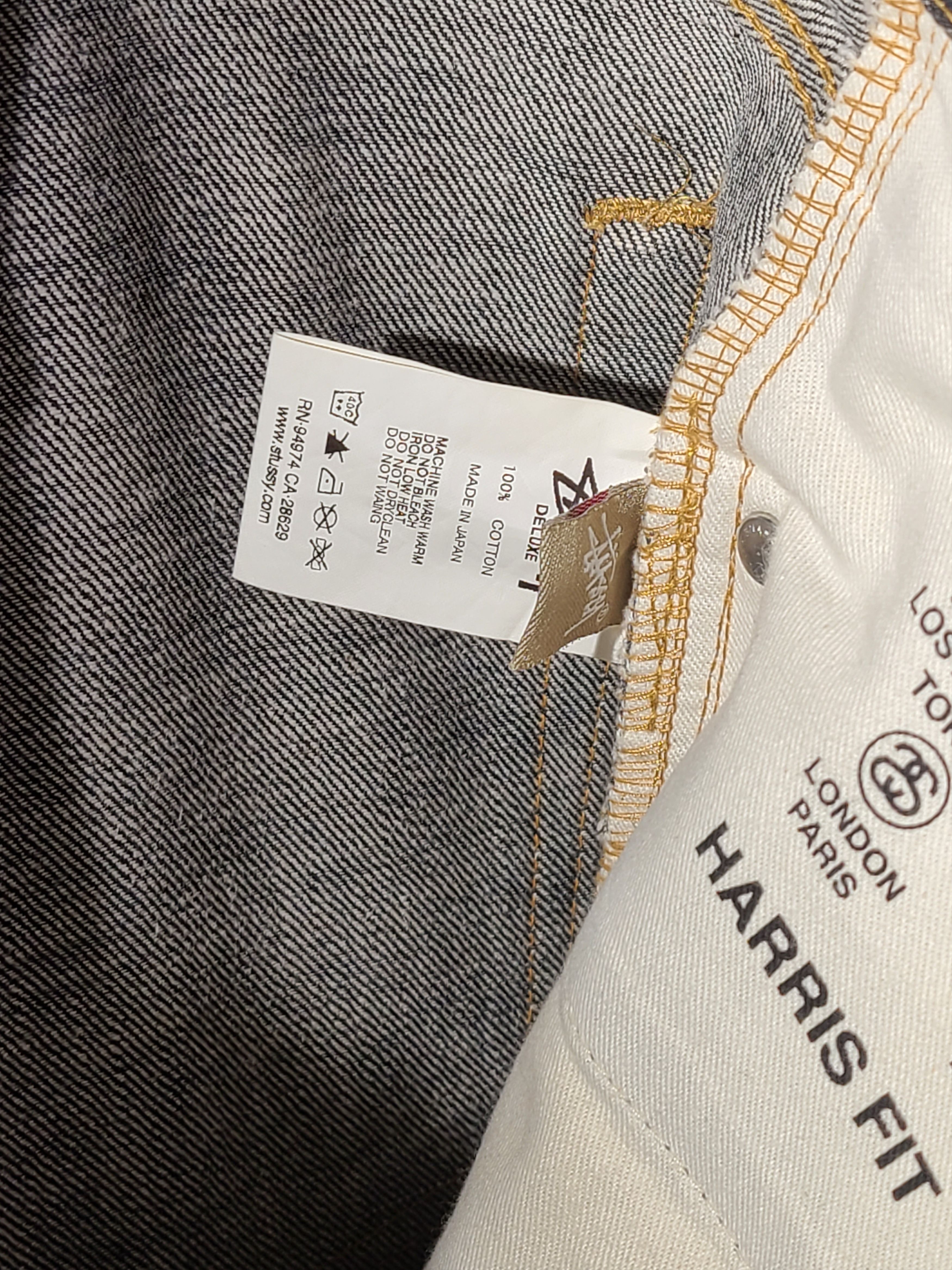 Stussy Stussy Jeans Deluxe Harris Fit Selvedged Pants Size US 35 - 5 Thumbnail
